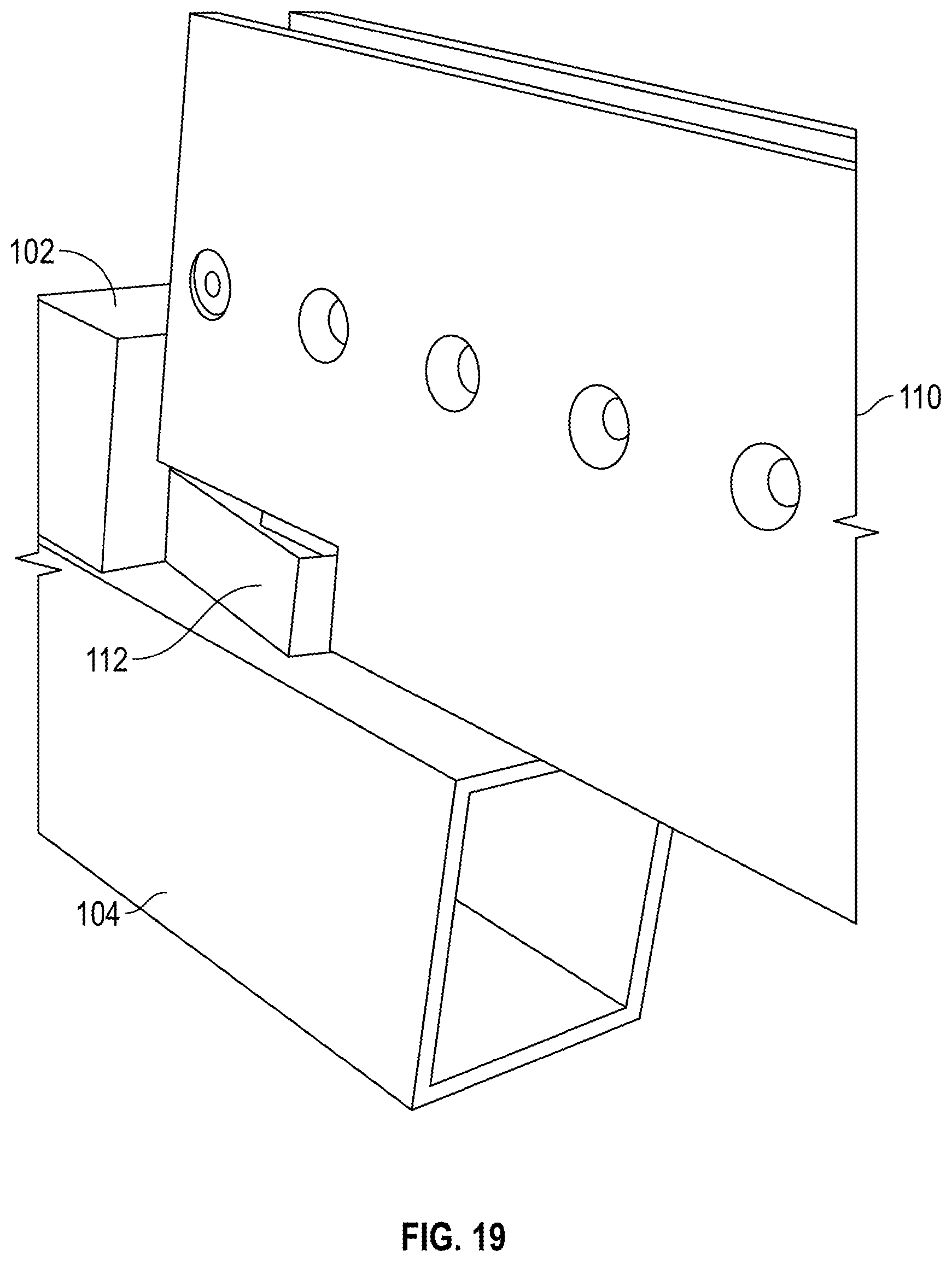 Patent US12305435 Figure 19 – Multiple axis adjustable pivot bearing assembly comprising a pivot mount block