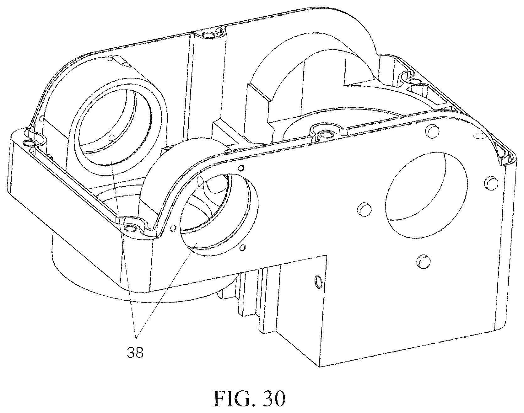 Patent US12305440 Figure 18 – Single motor-driven double push rod electric vehicle tailgate system