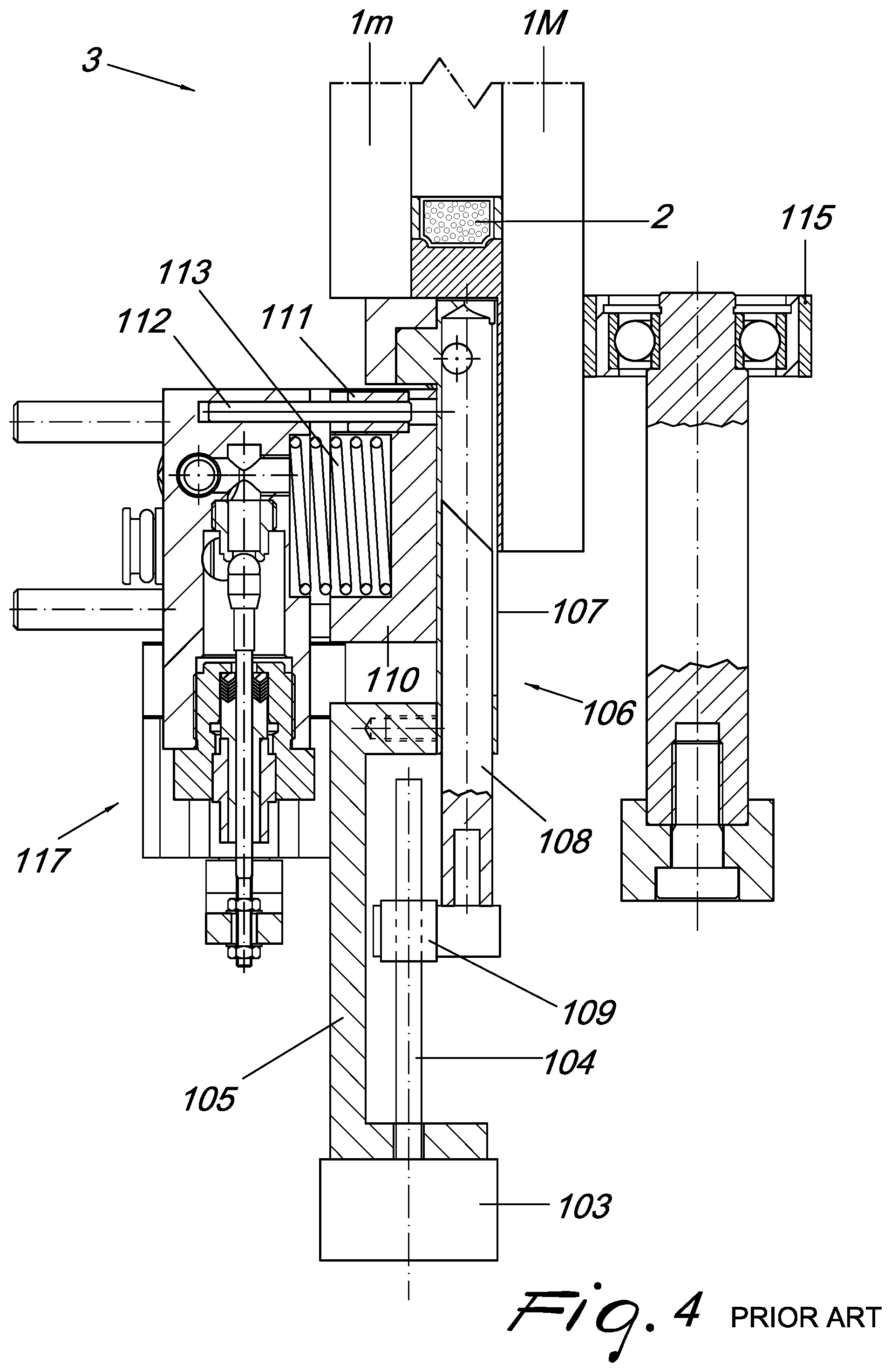 Patent US12305442 Figure 4 – Automatic machine and automatic method for sealing the perimetric edge of insulating glass constituted by glass panes of different dimensions
