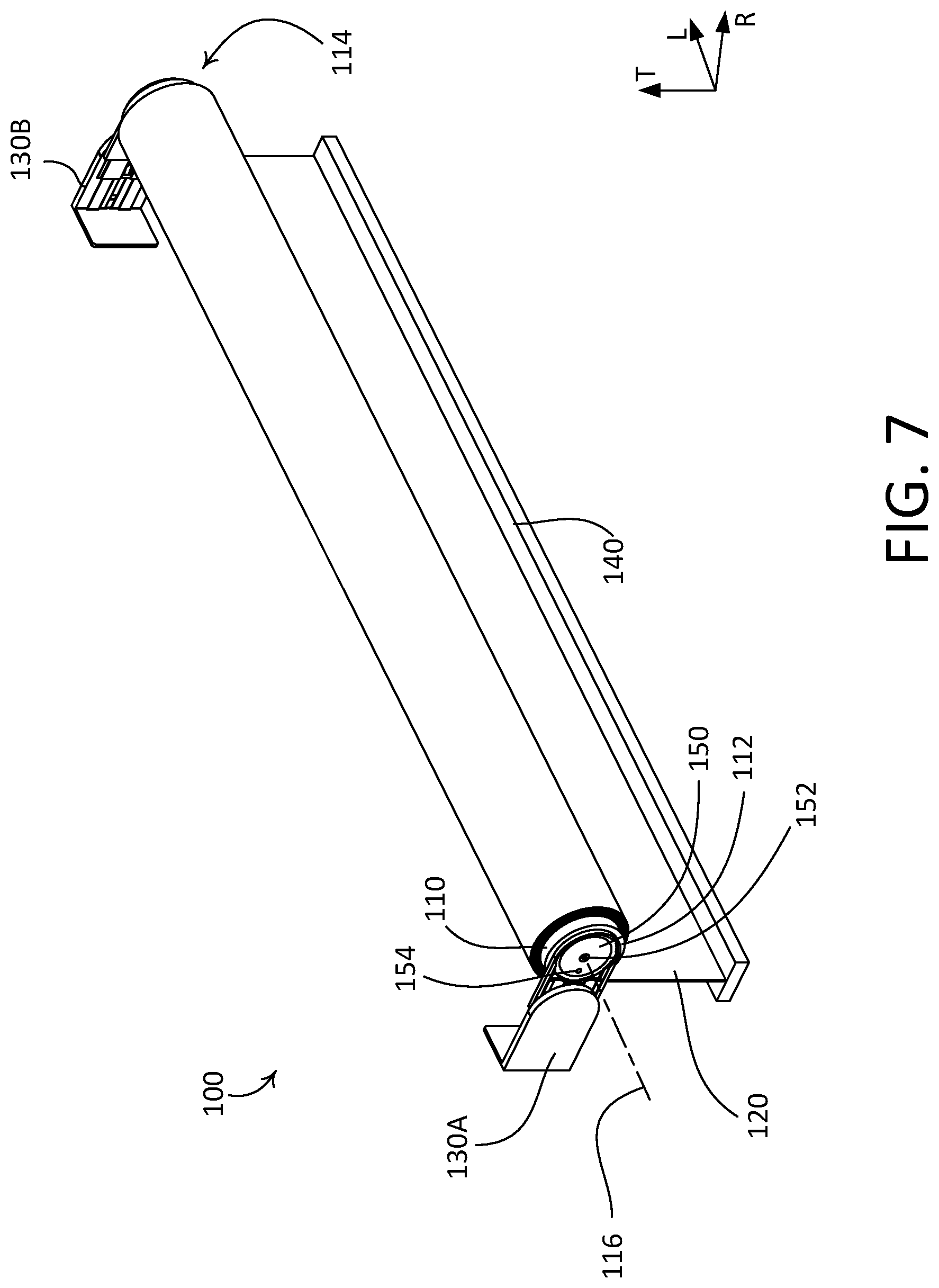 Patent US12305445 Figure 12 – Battery-operated window treatment