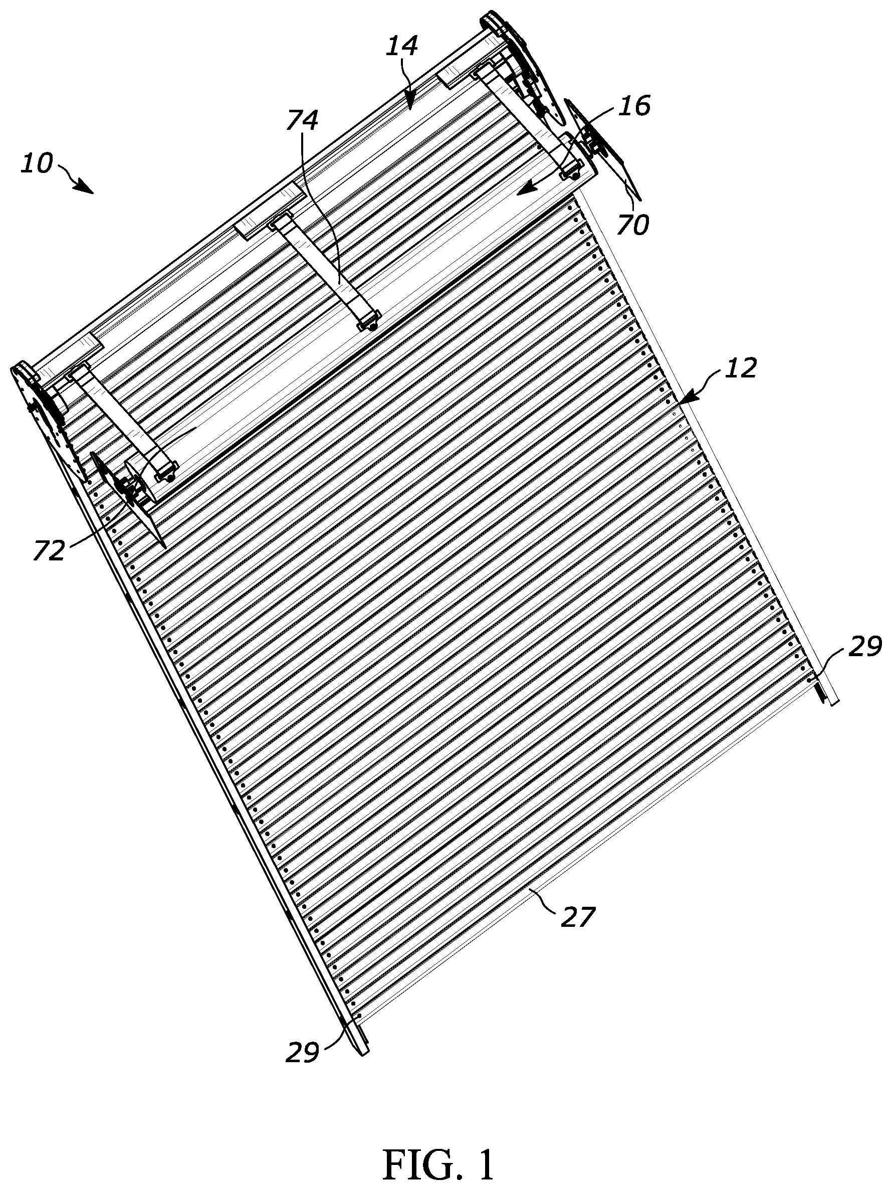 Patent US12305446 Figure 1 – Powered door system