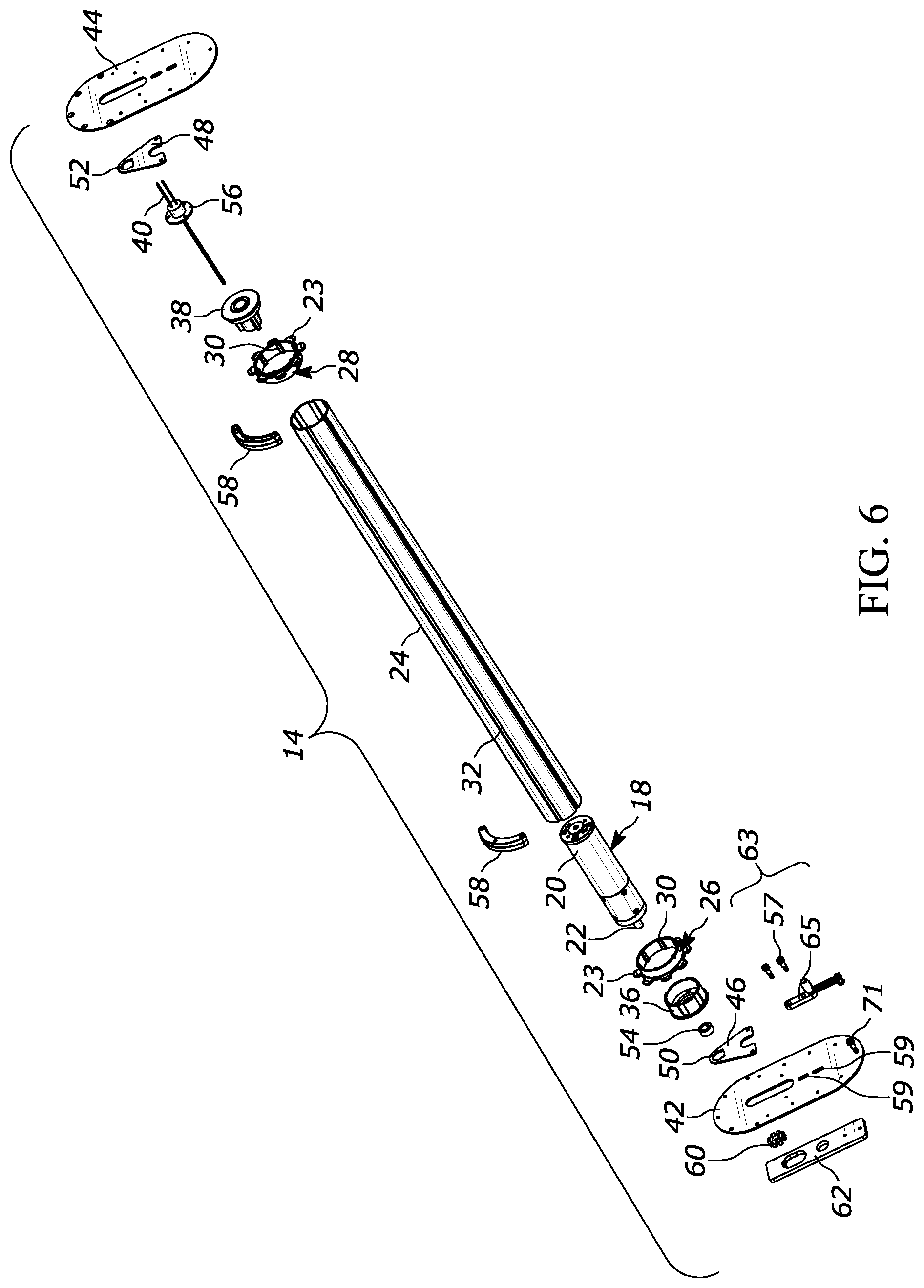 Patent US12305446 Figure 5 – Powered door system