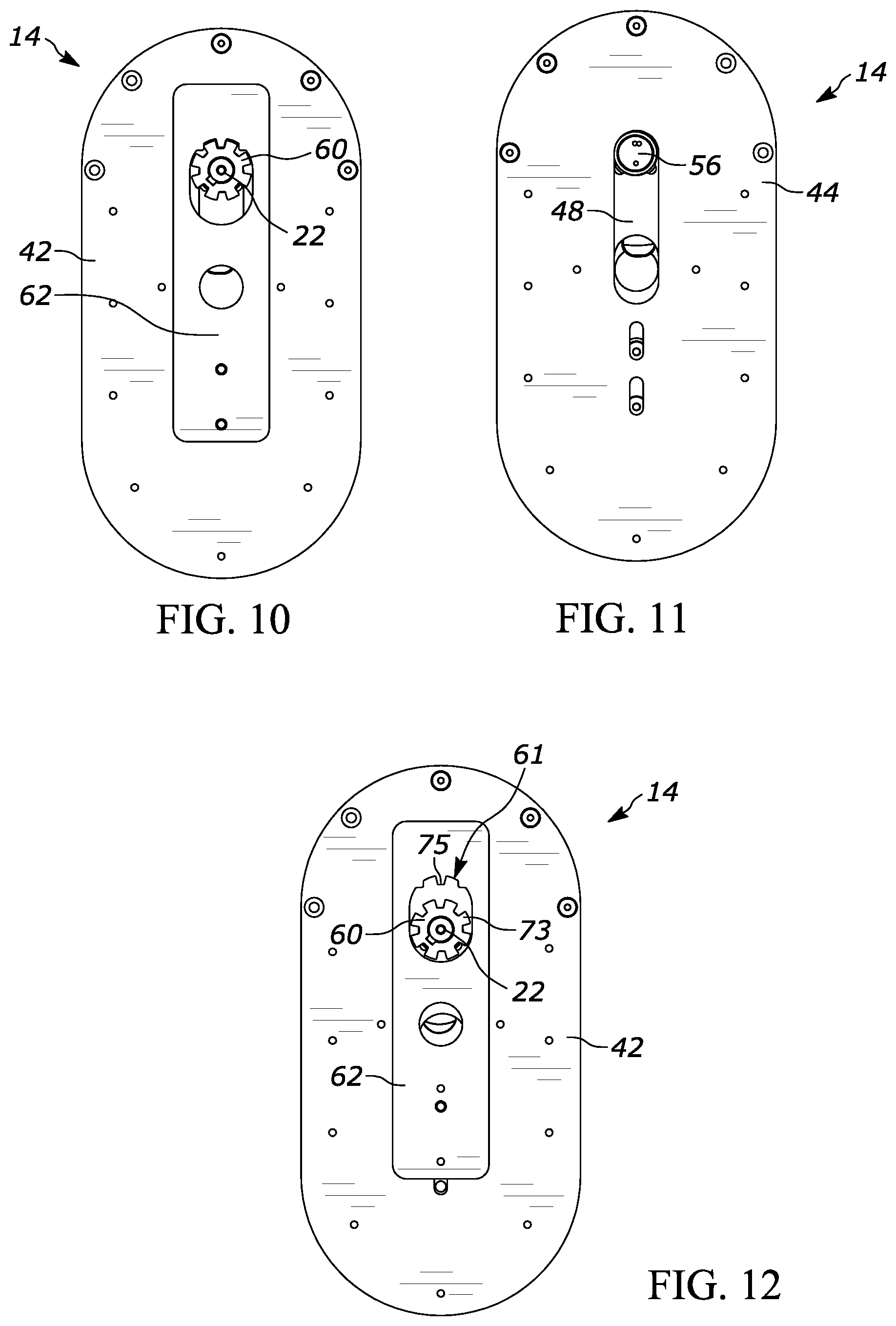 Patent US12305446 Figure 9 – Powered door system
