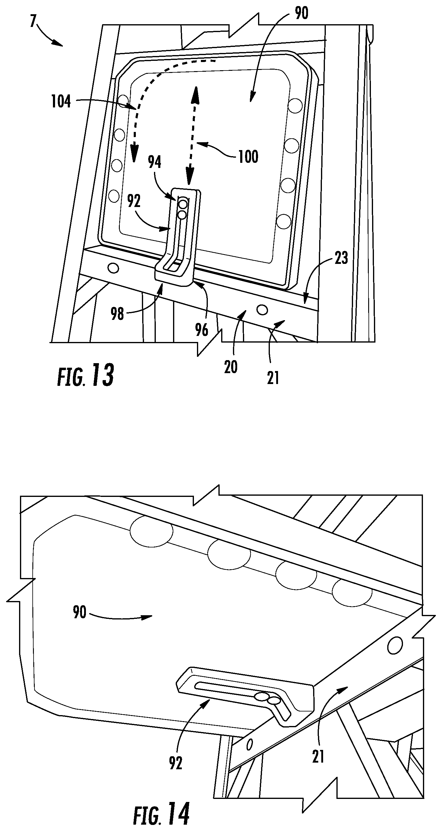 Patent US12305447 Figure 9 – Increased and improved functionality for a ladder