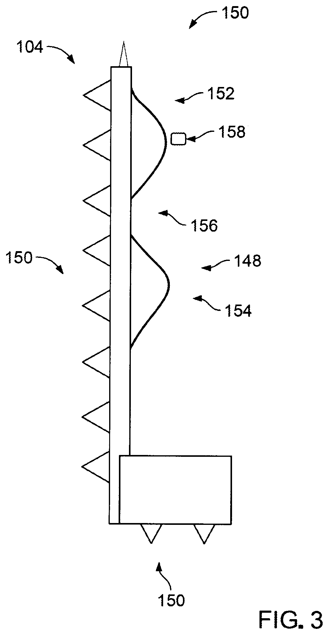 Patent US12305449 Figure 3 – Reamer drill bit