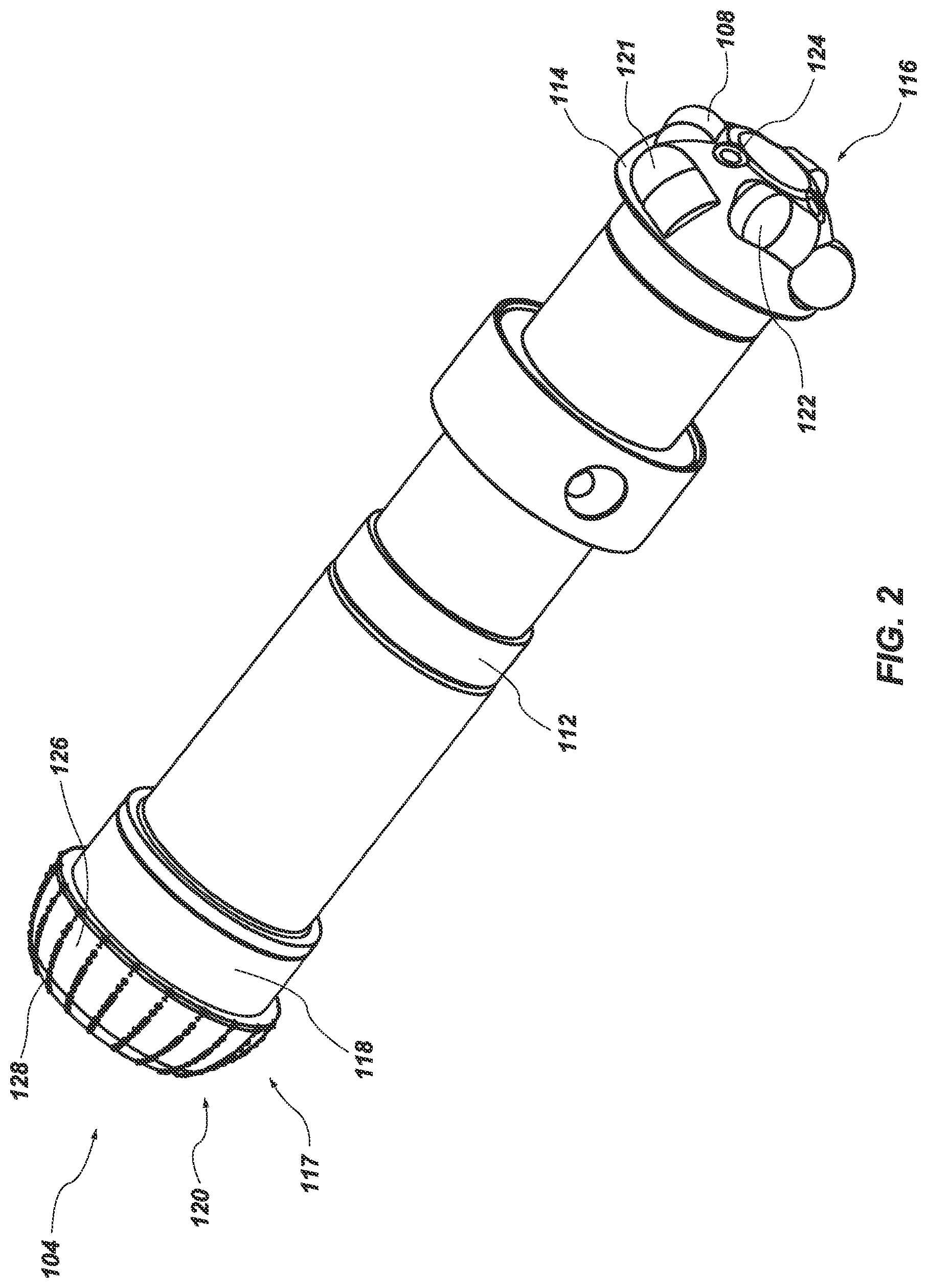 Patent US12305450 Figure 2 – Downhole earth-boring rotary drill bits comprising center cutting modules and related methods