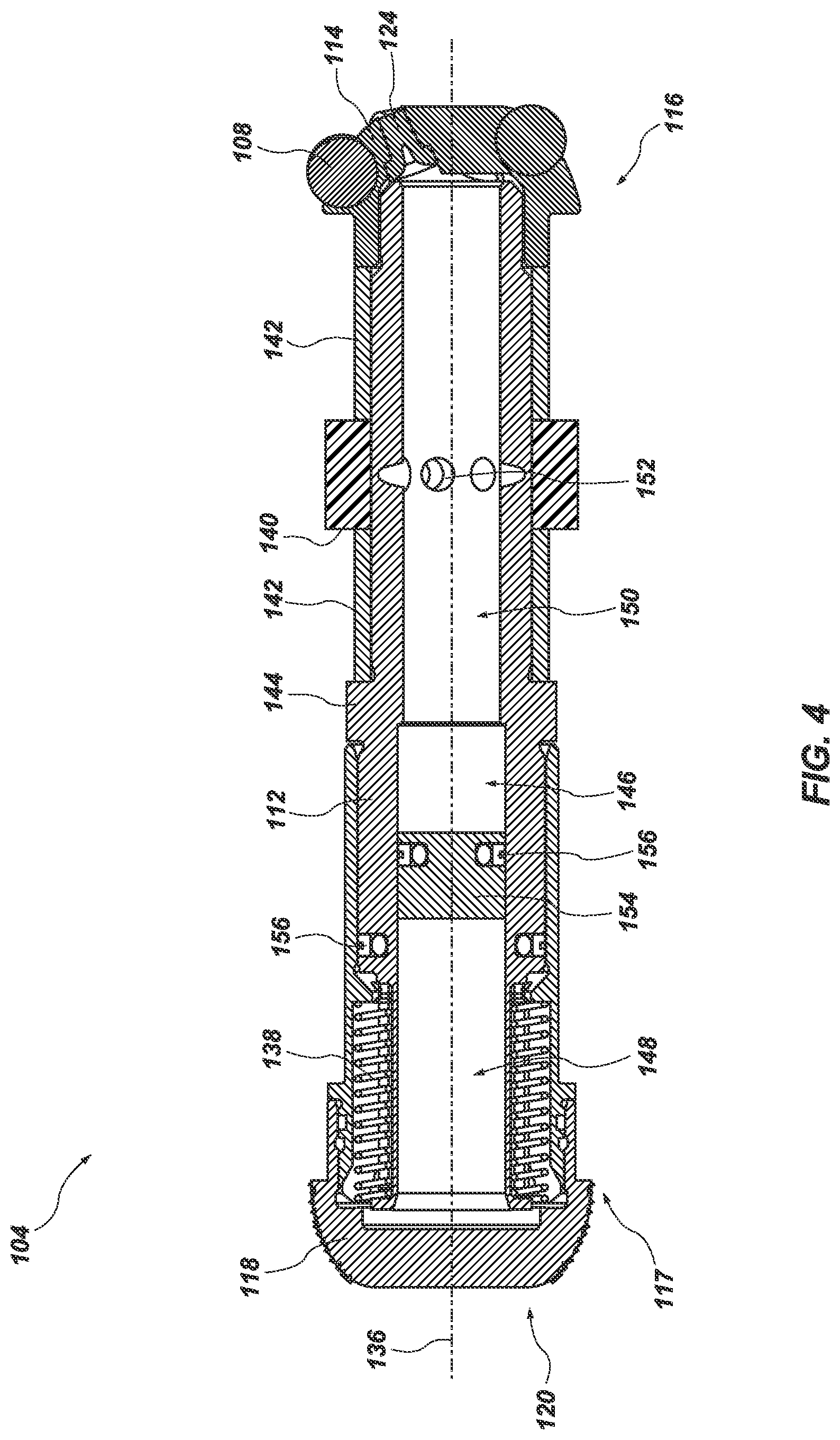 Patent US12305450 Figure 4 – Downhole earth-boring rotary drill bits comprising center cutting modules and related methods
