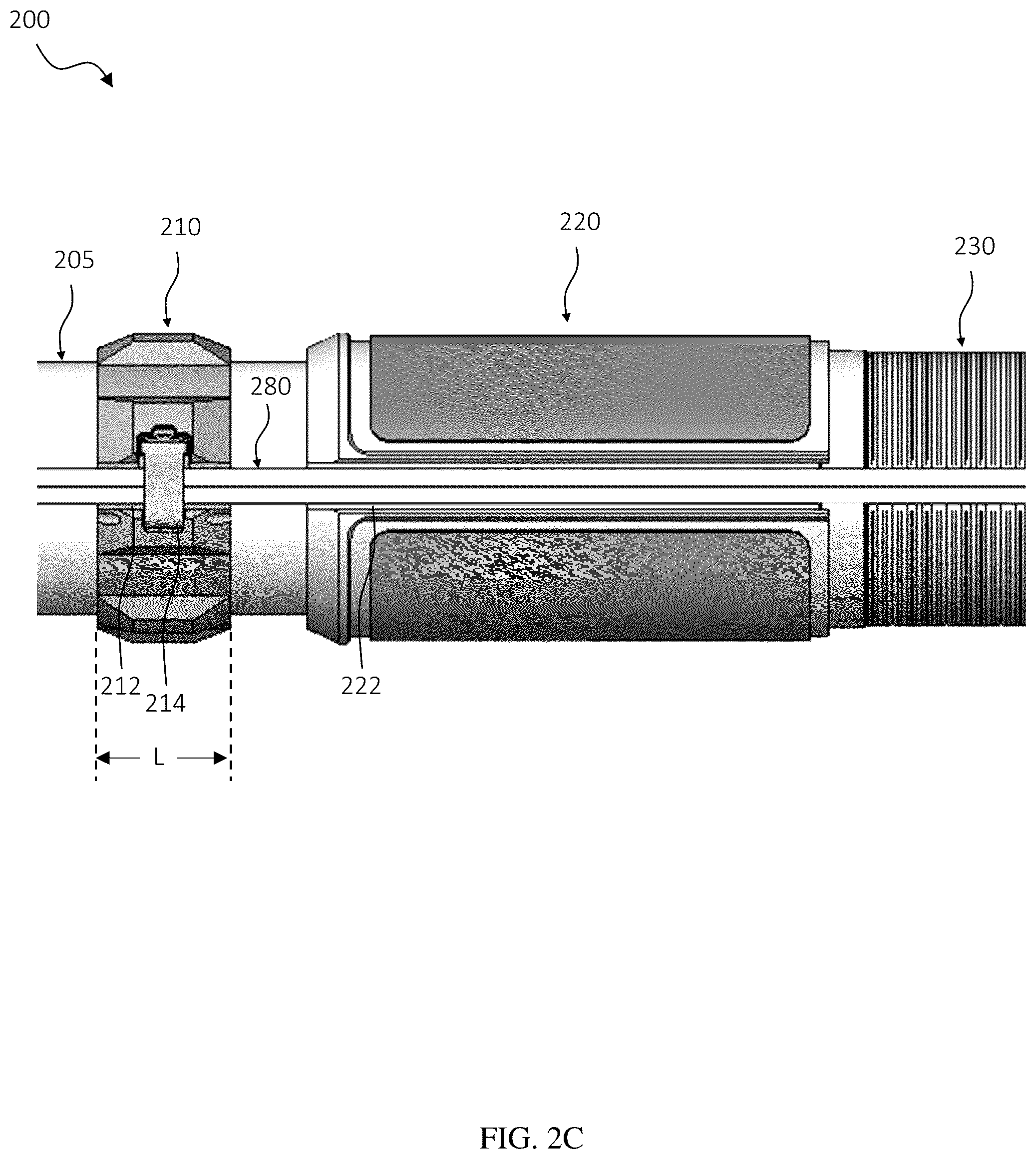 Patent US12305451 Figure 4 – Downhole device employing a radial and axial retention mechanism