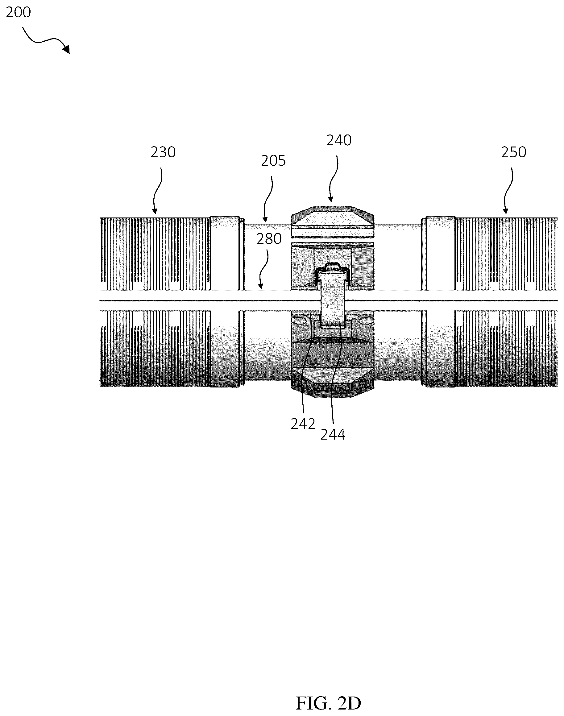 Patent US12305451 Figure 5 – Downhole device employing a radial and axial retention mechanism