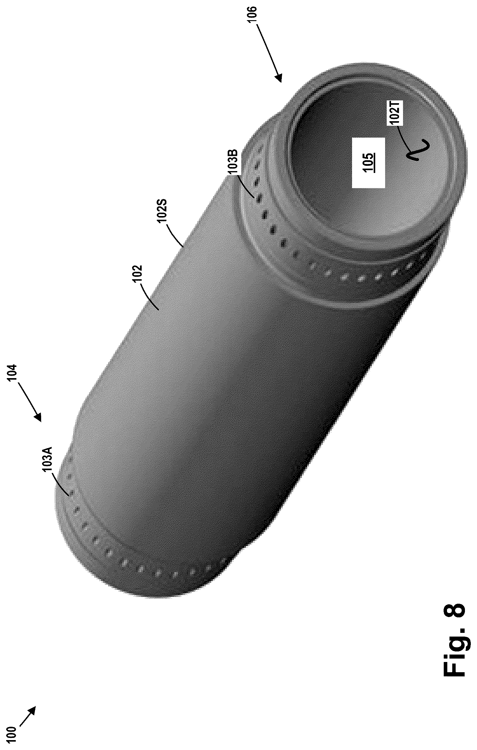 Patent US12305454 Figure 7 – One-piece production/annulus bore stab with integral flow paths