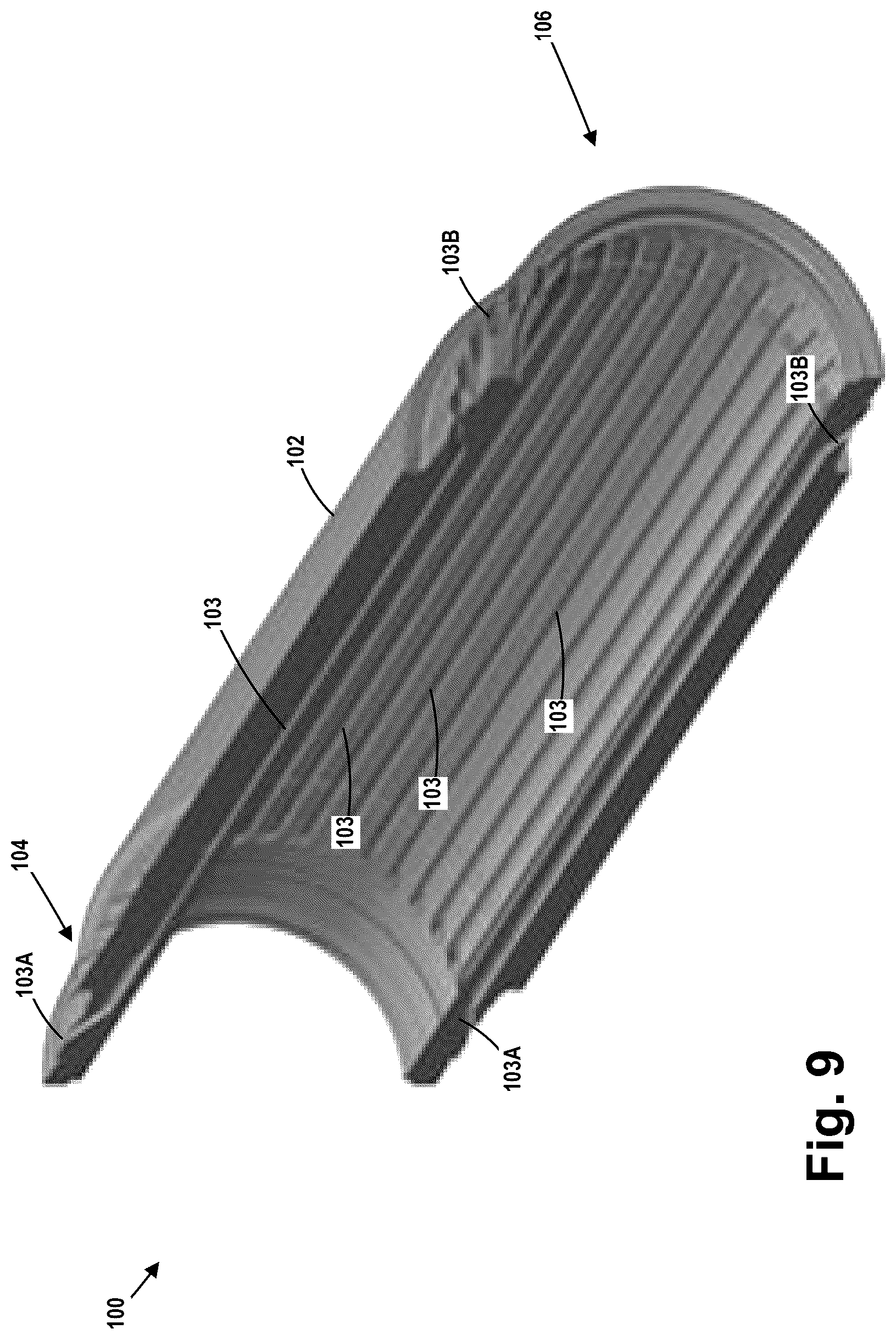 Patent US12305454 Figure 8 – One-piece production/annulus bore stab with integral flow paths