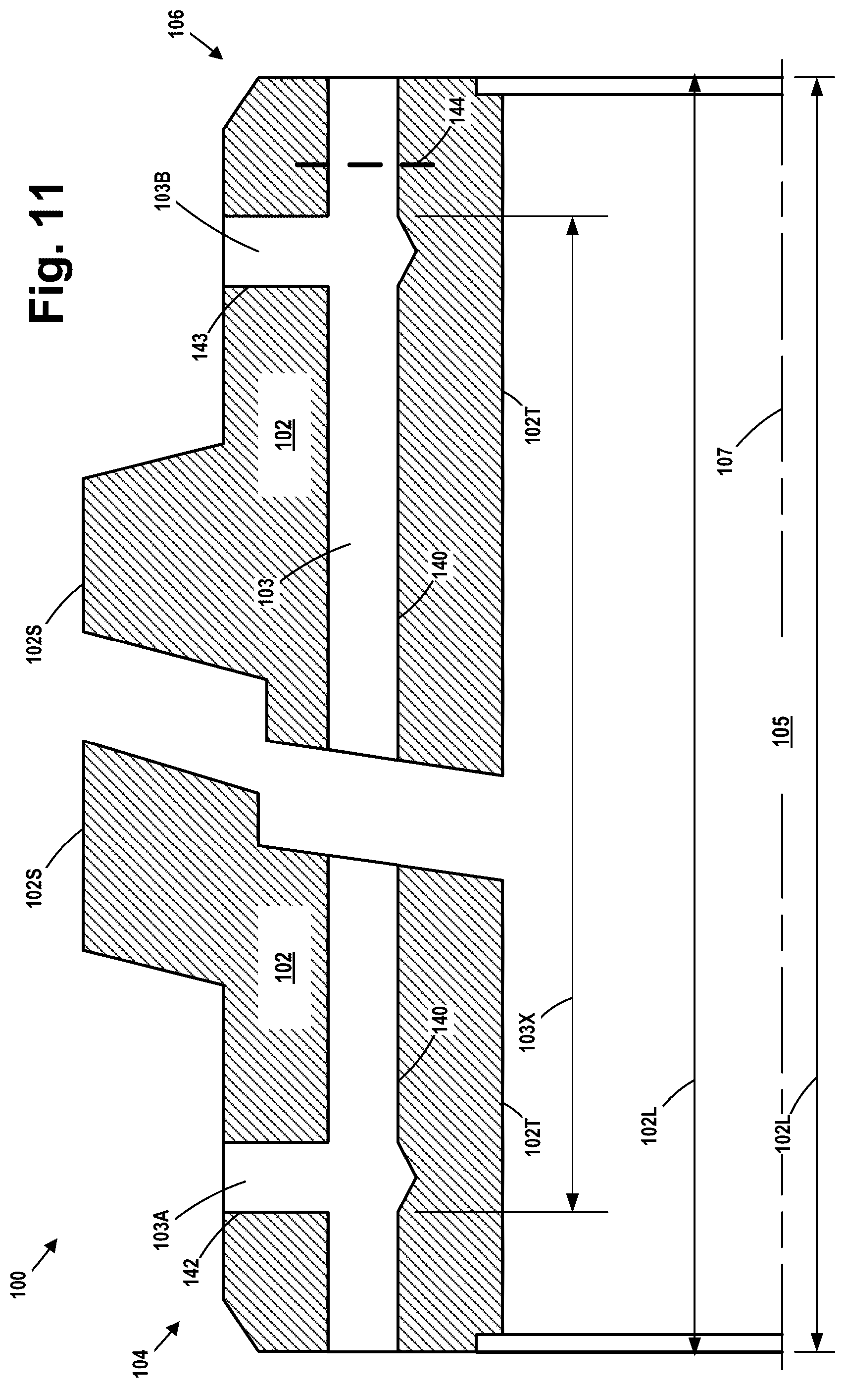 Patent US12305454 Figure 10 – One-piece production/annulus bore stab with integral flow paths