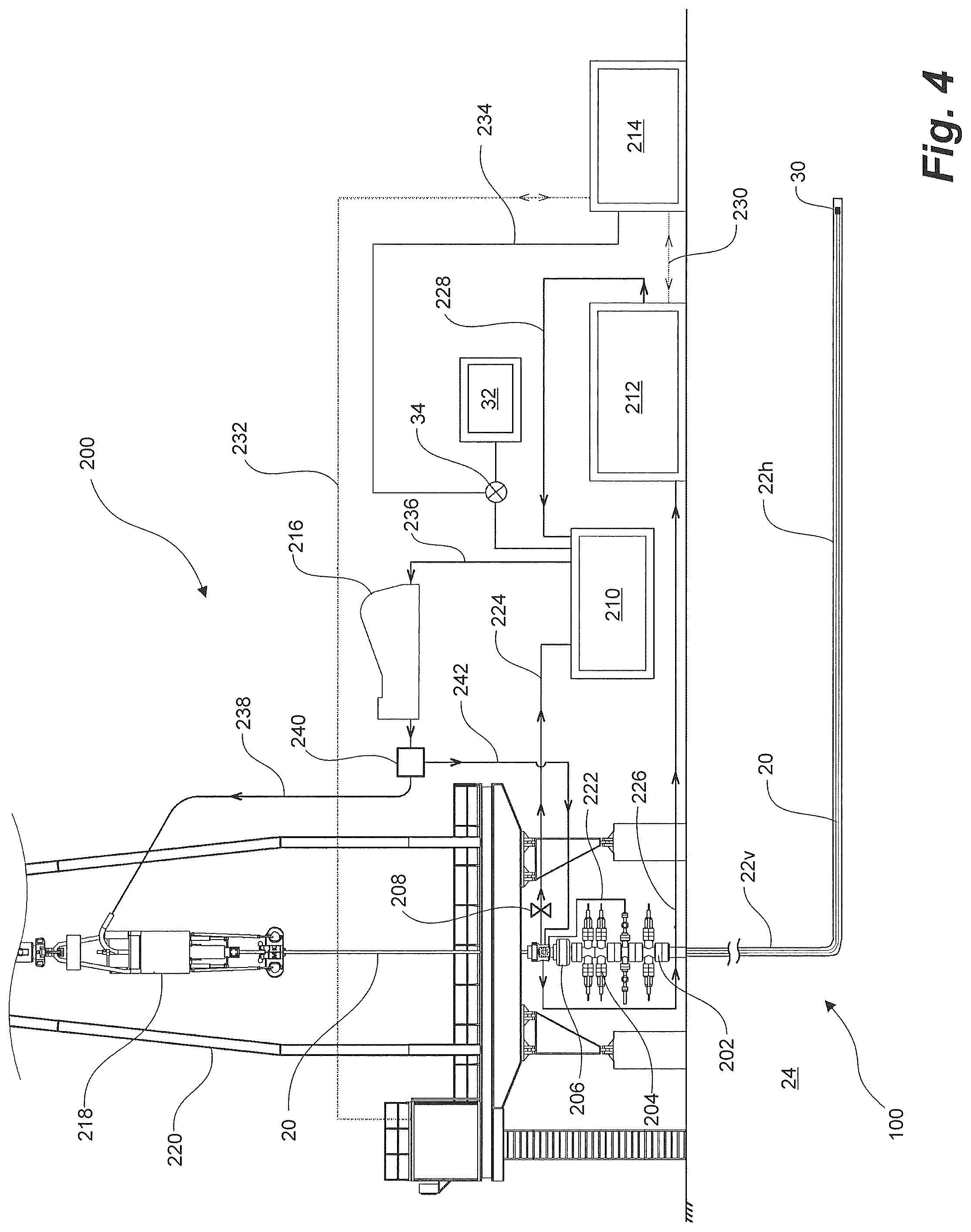Patent US12305456 Figure 4 – Monobore drilling methods with managed pressure drilling
