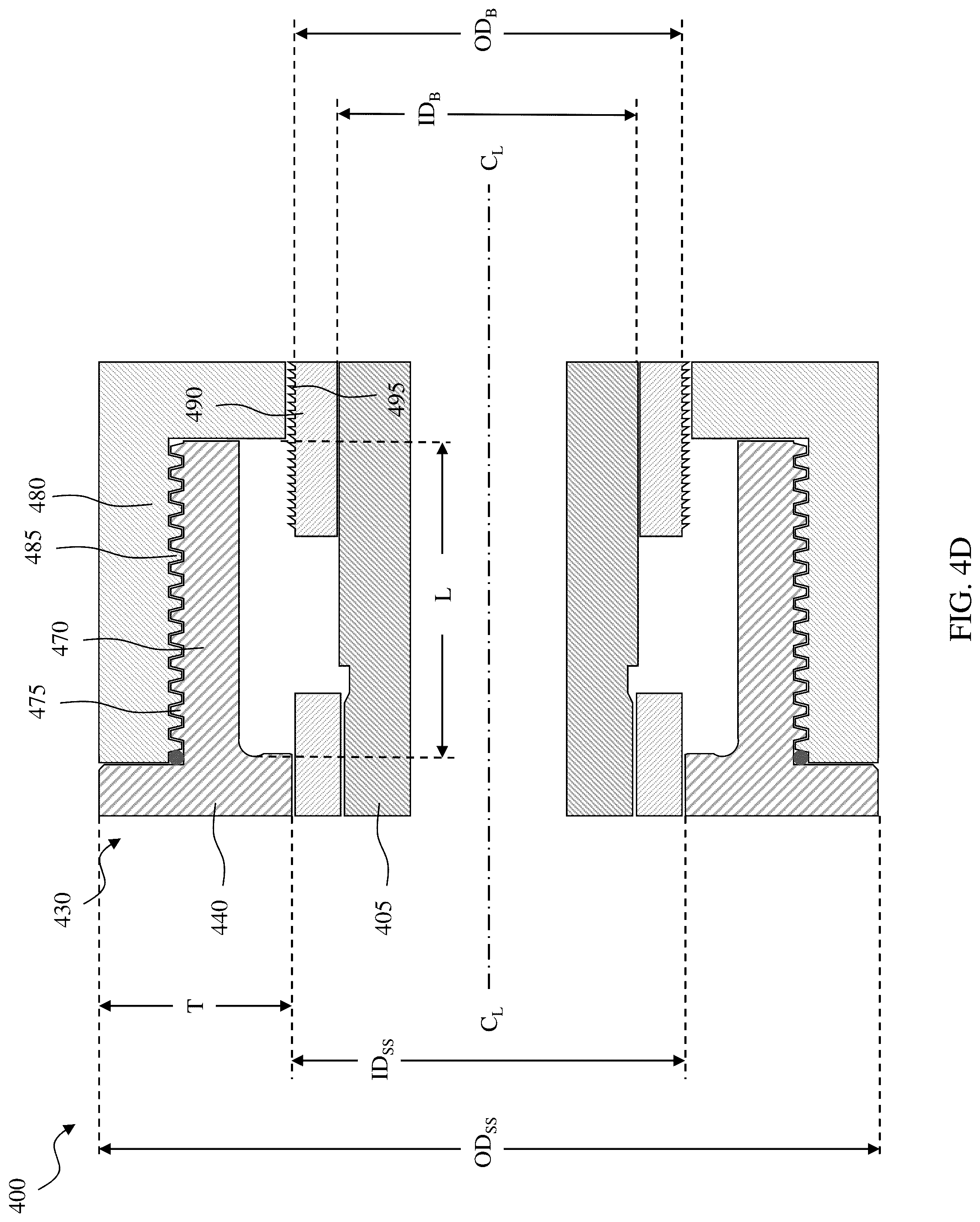 Patent US12305458 Figure 8 – Internal slip design with minimum backlash for packers seal enhancement