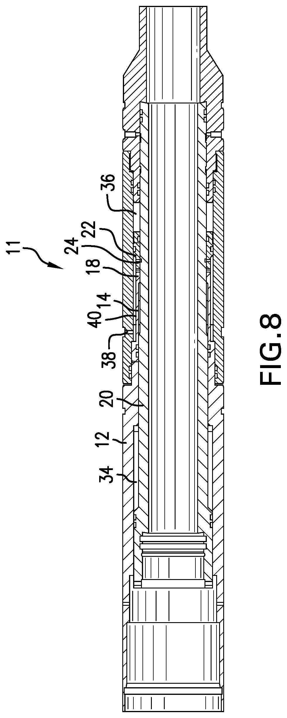 Patent US12305460 Figure 8 – Hydrostatic module interlock, method and system