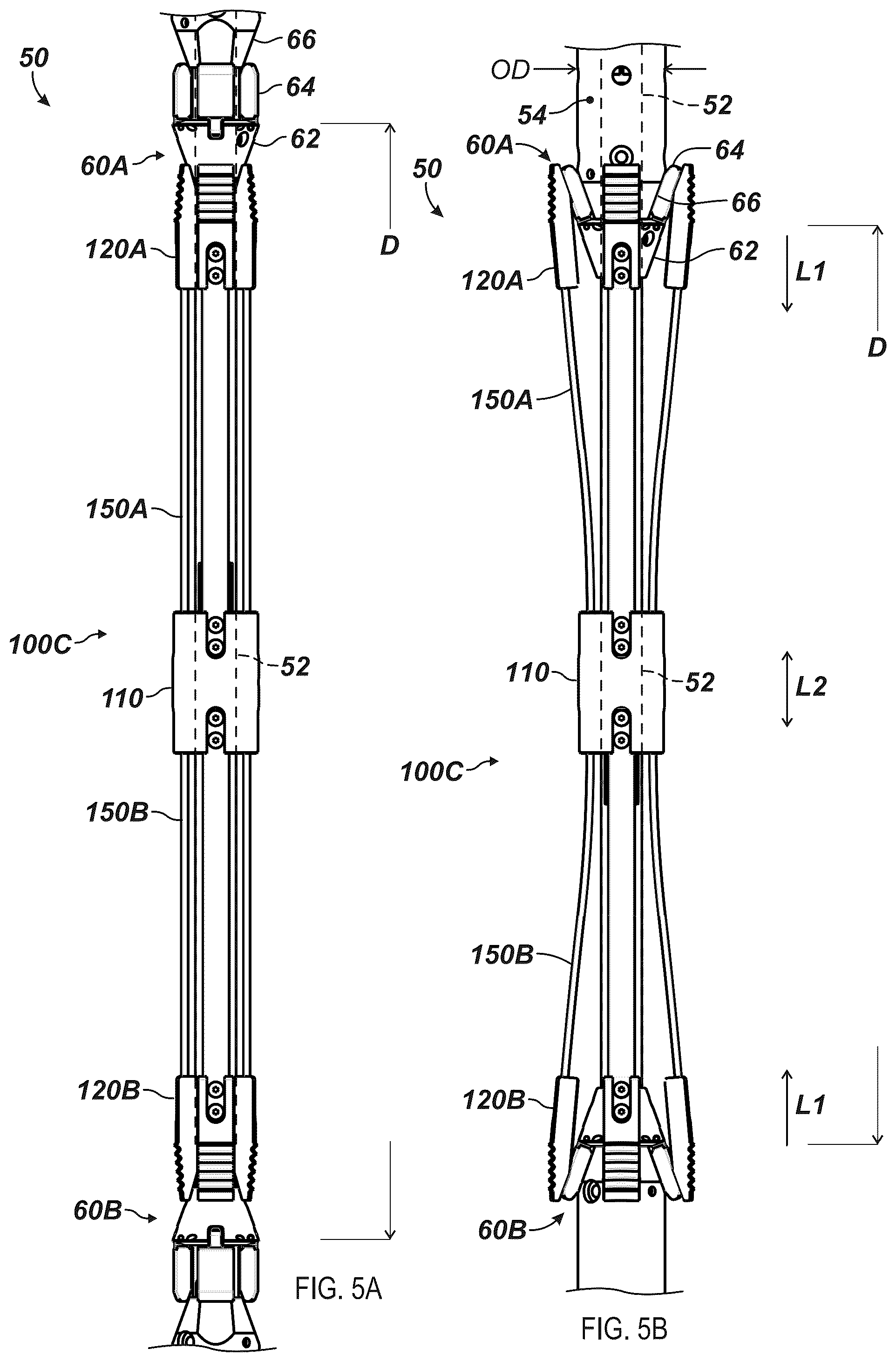 Patent US12305461 Figure 4 – Linkage slip assembly for higher expansion on downhole tool