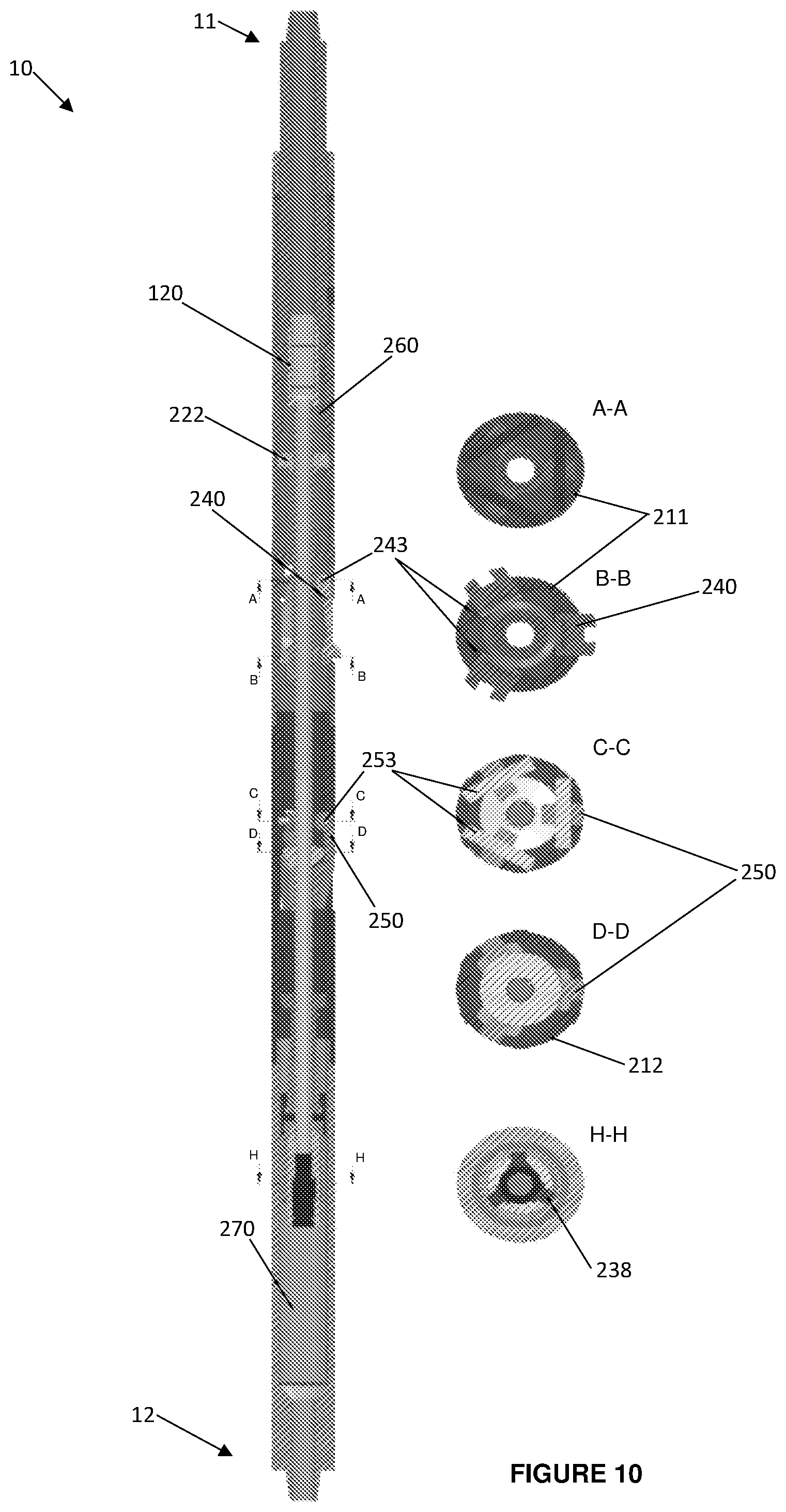 Patent US12305462 Figure 7 – Milling tool