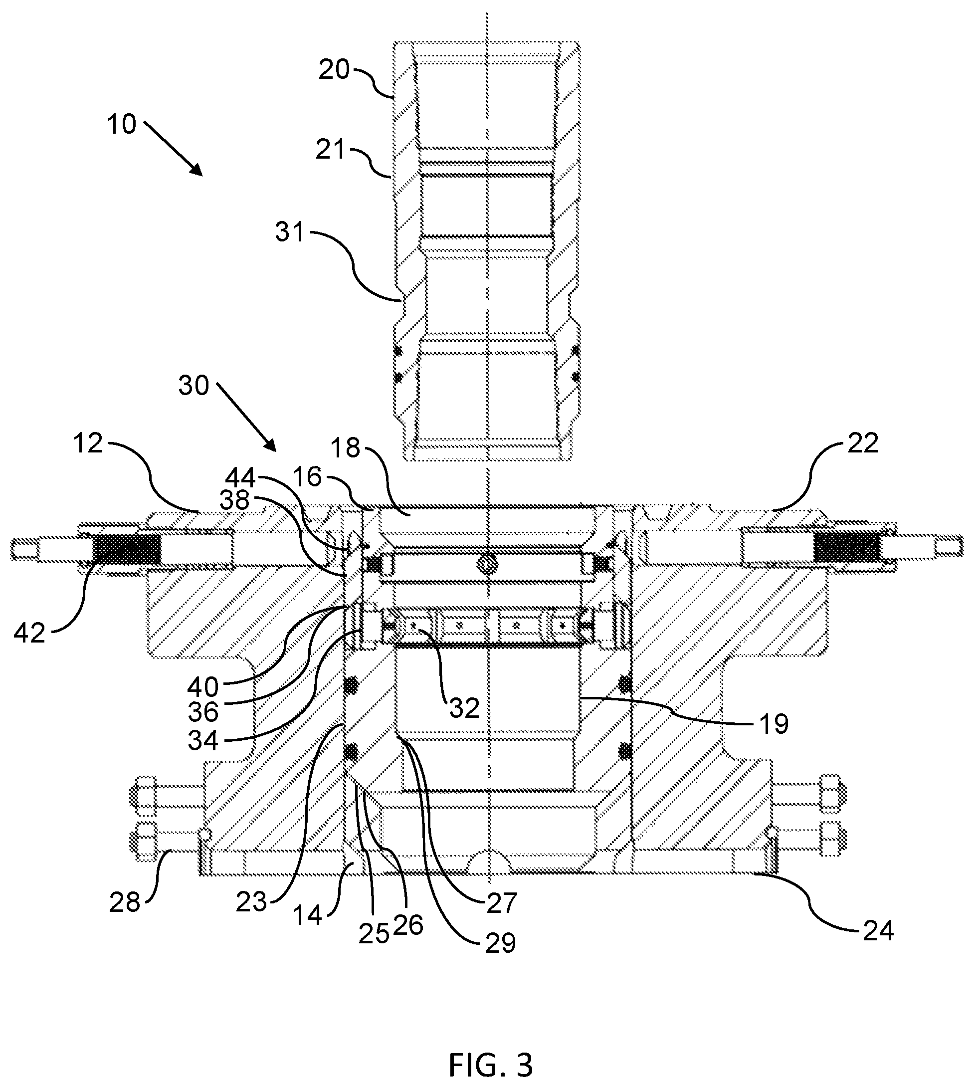 Patent US12305465 Figure 3 – Nested tubing hanger