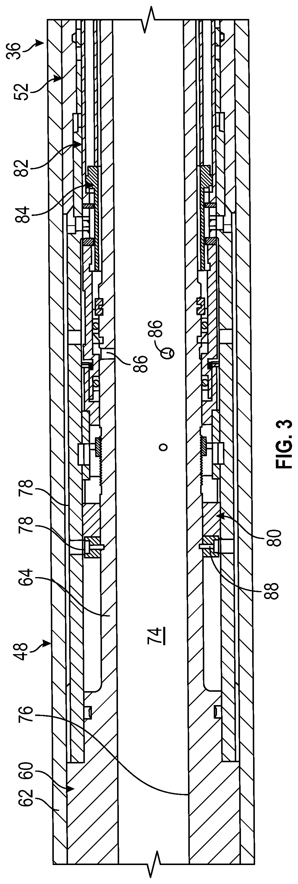 Patent US12305466 Figure 2 – Liner hanger system and method with non-pressure sensitive actuation