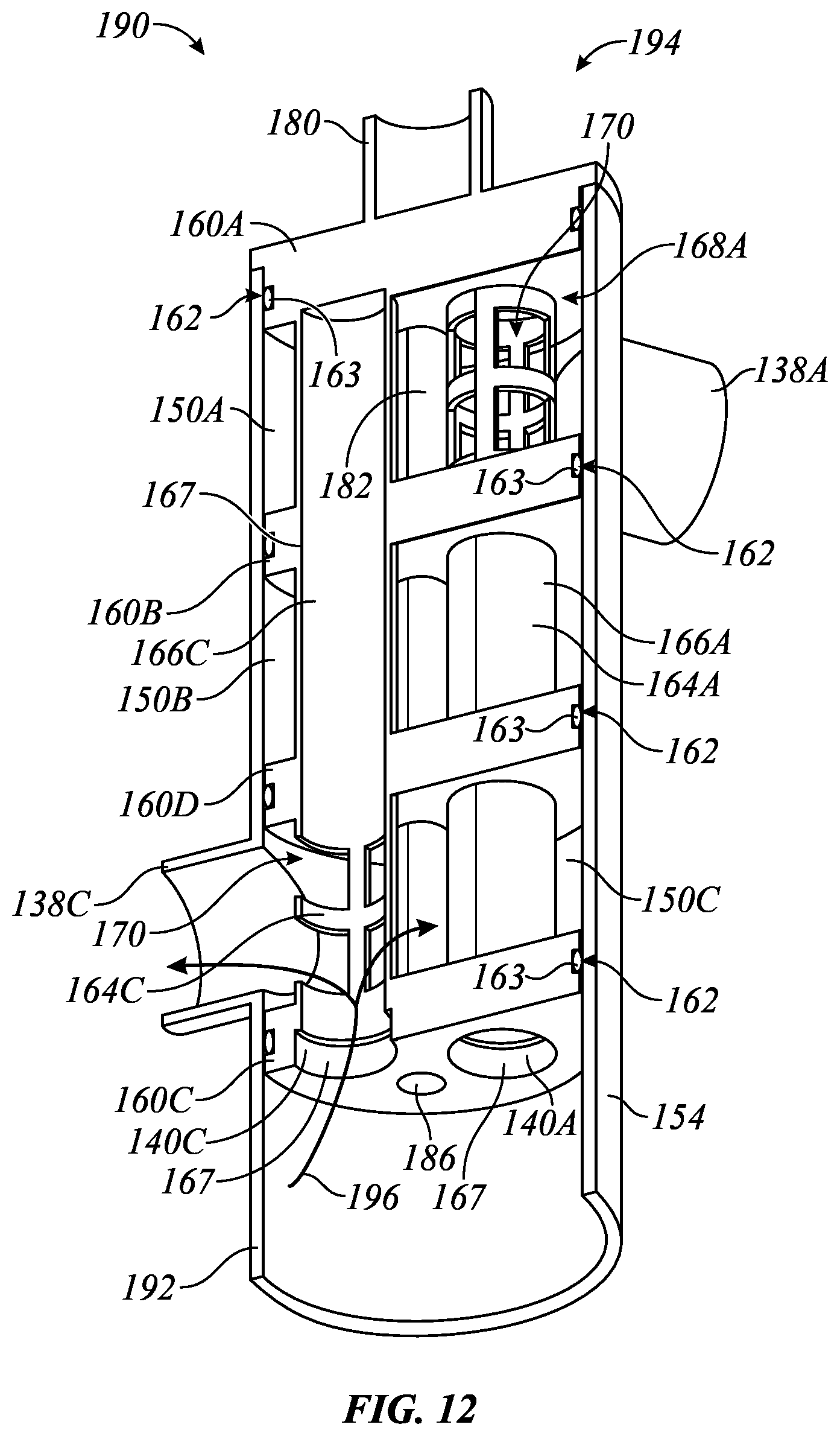 Patent US12305467 Figure 10 – Spool-type pitless adapter for groundwater heat exchanger
