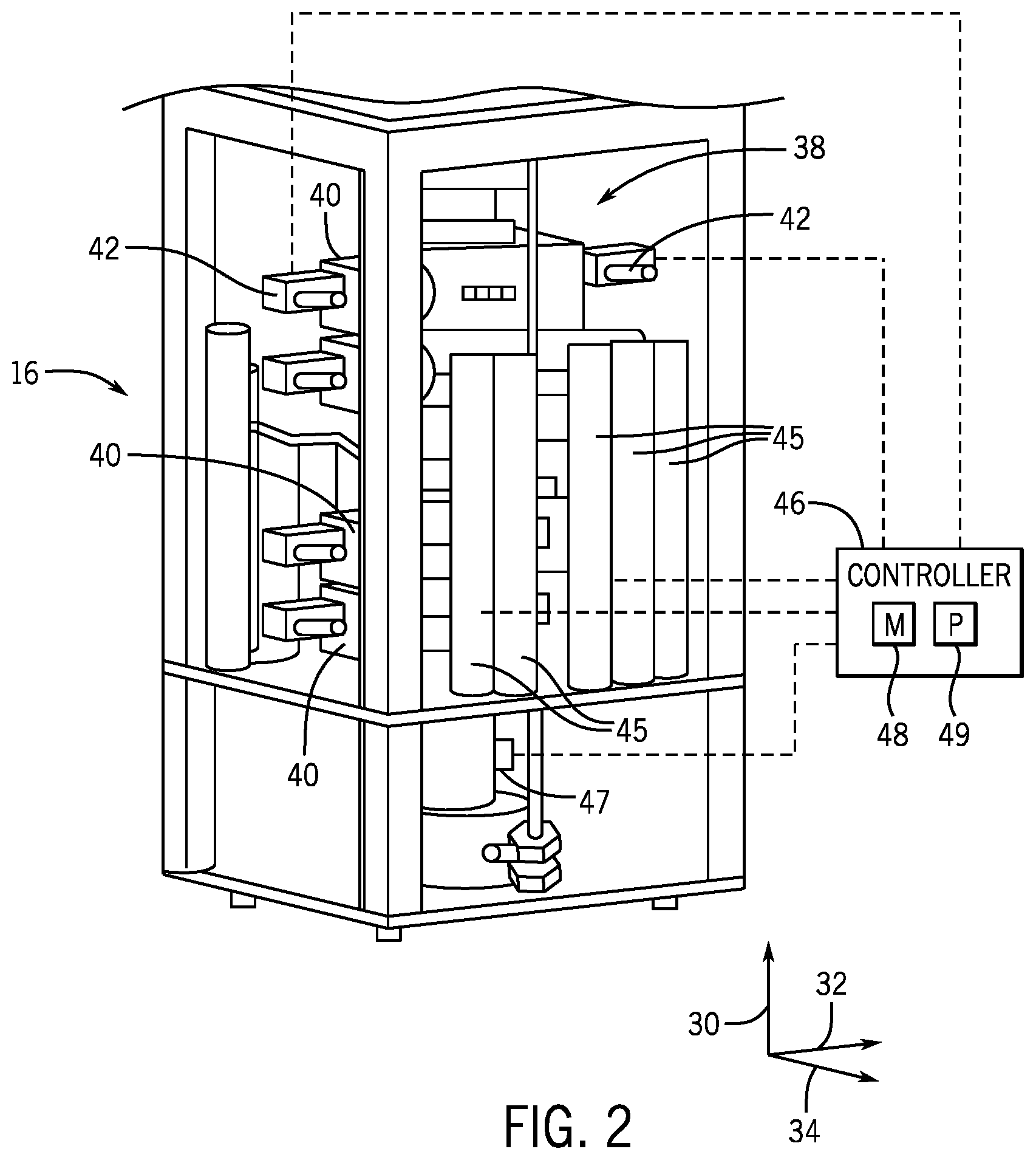 Patent US12305468 Figure 2 – Side packer for a blowout preventer