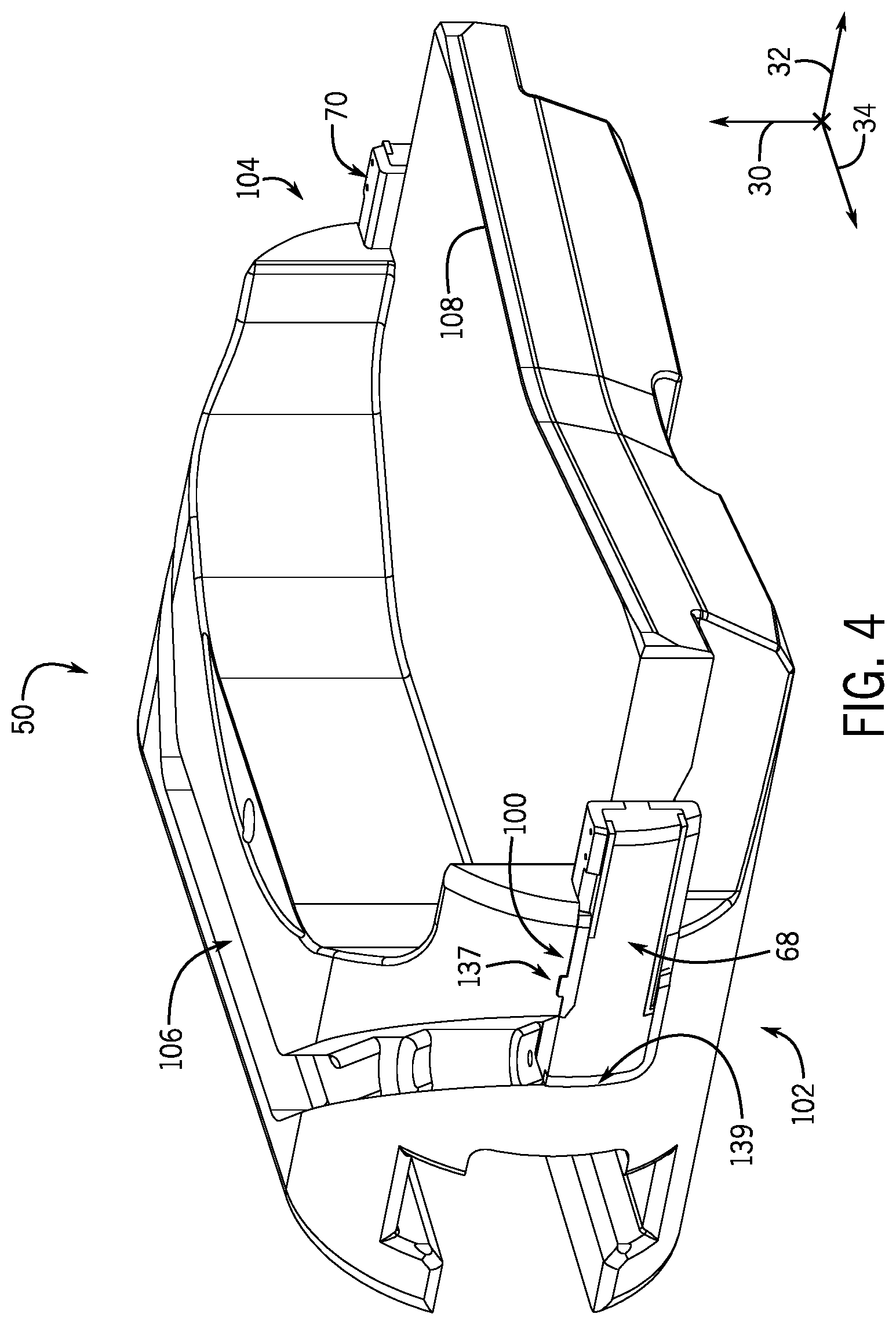 Patent US12305468 Figure 4 – Side packer for a blowout preventer