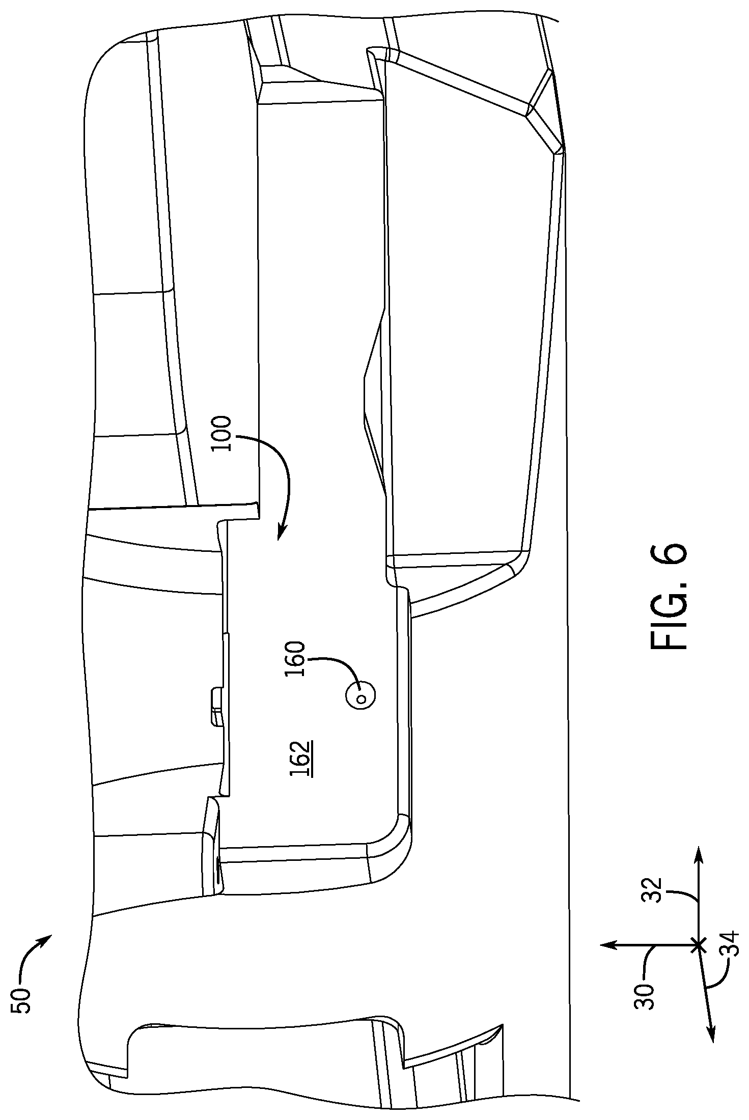 Patent US12305468 Figure 6 – Side packer for a blowout preventer