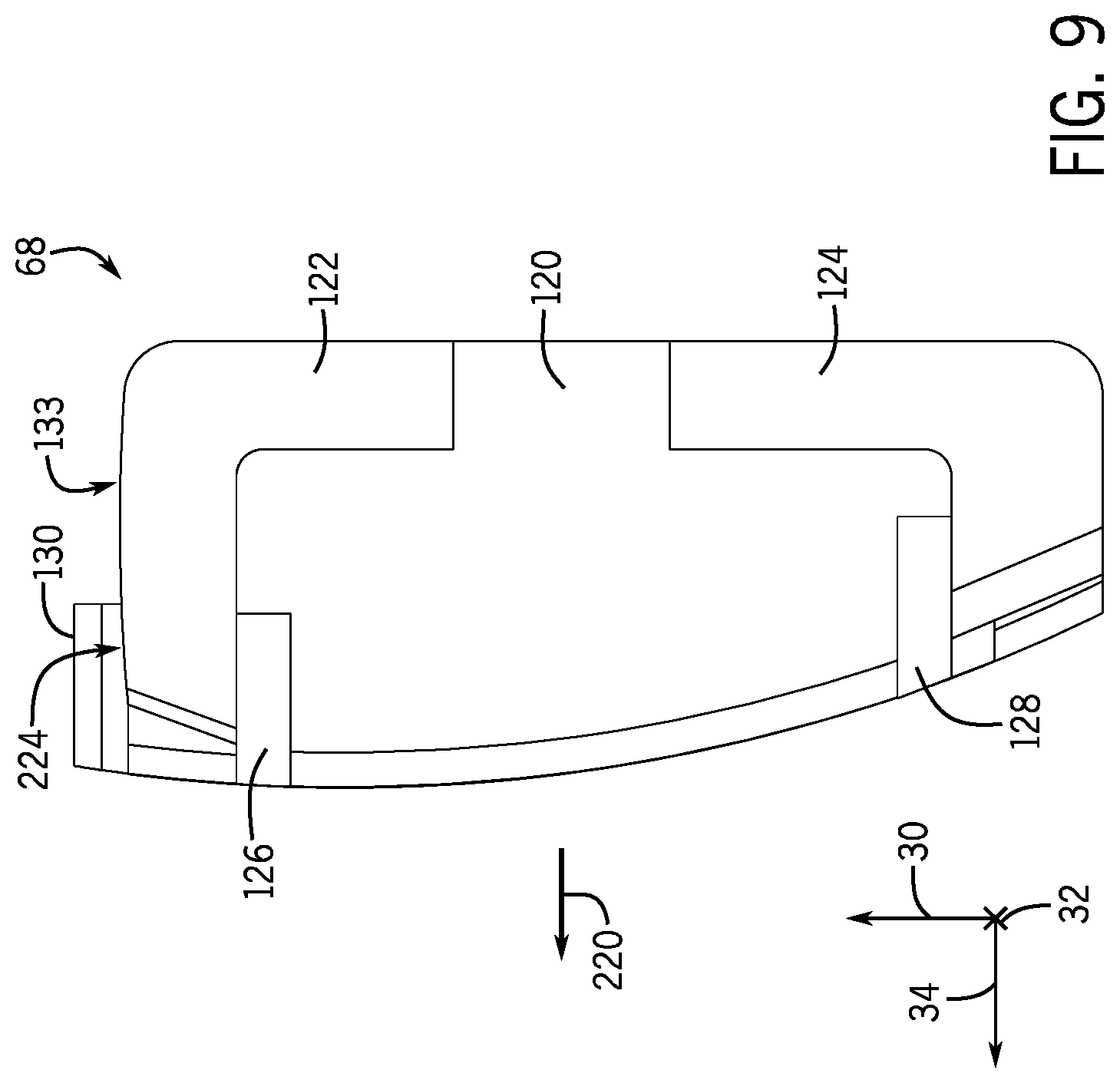 Patent US12305468 Figure 9 – Side packer for a blowout preventer
