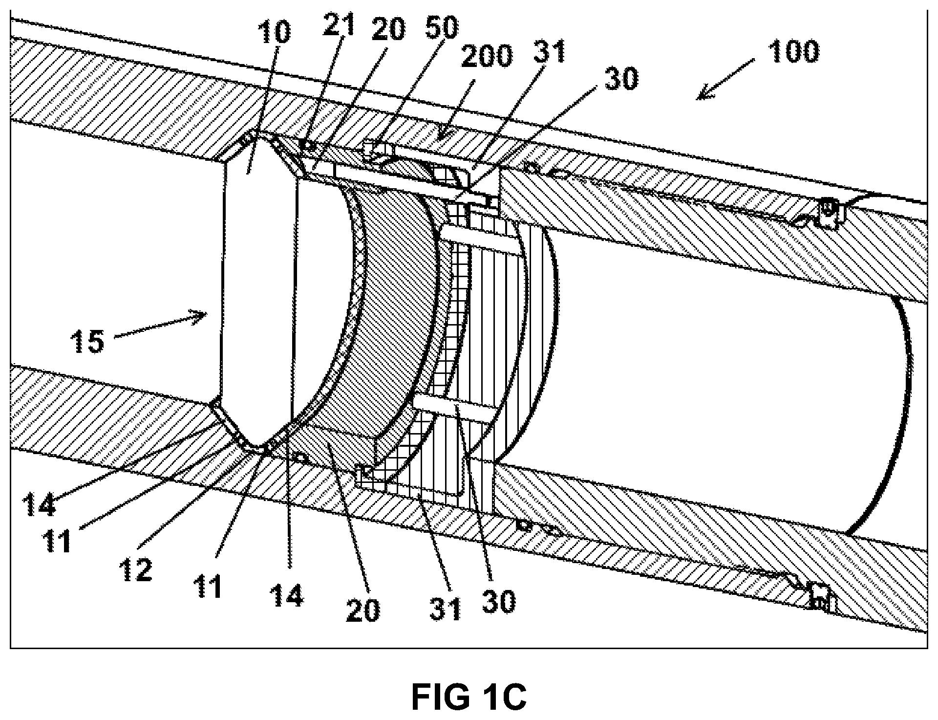 Patent US12305471 Figure 3 – Plug assembly with sloped walls