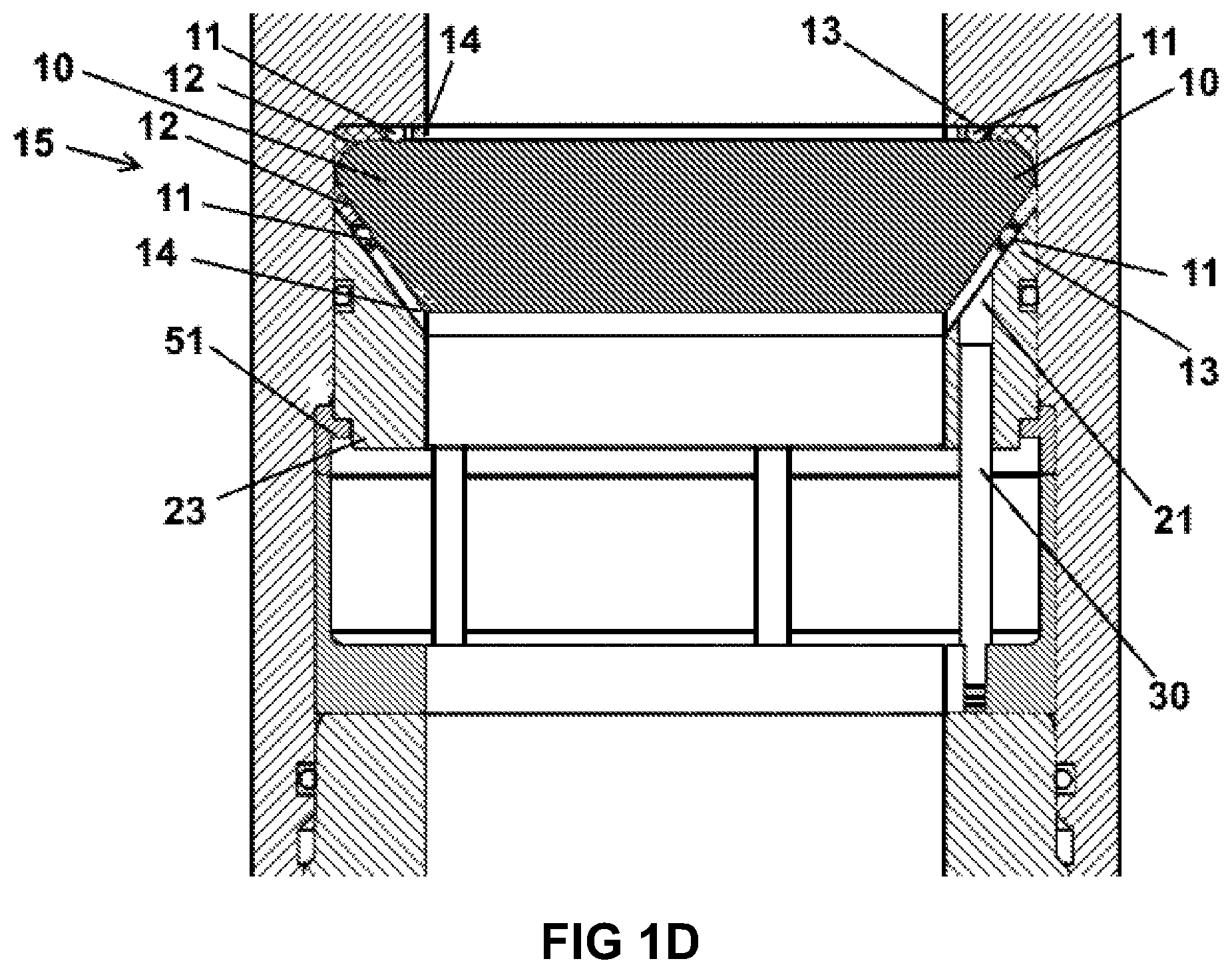 Patent US12305471 Figure 4 – Plug assembly with sloped walls