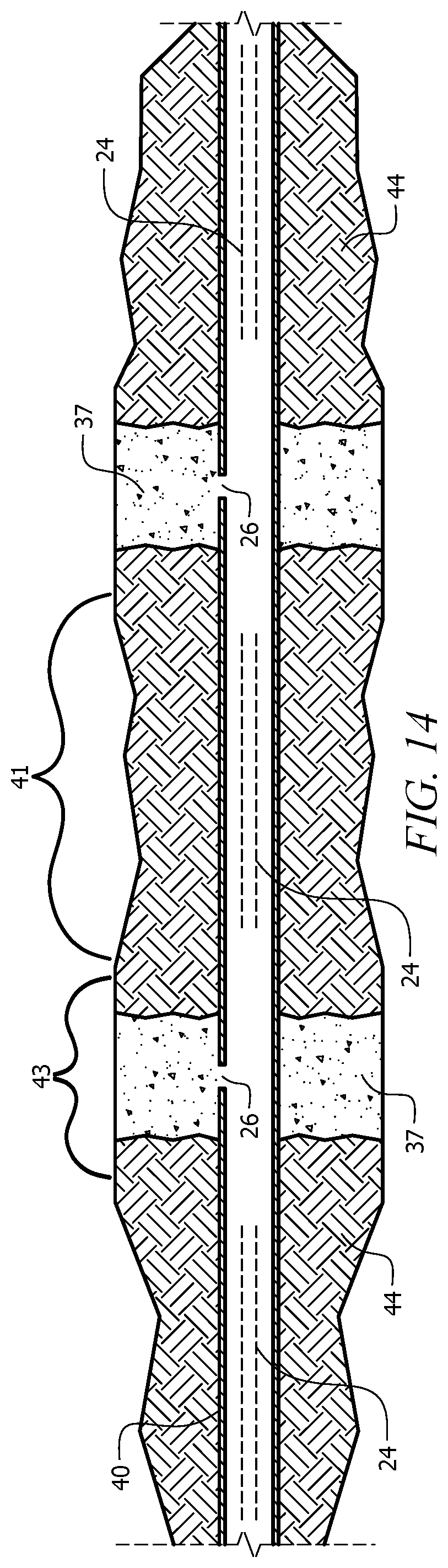 Patent US12305473 Figure 11 – Well system with attached sealant line