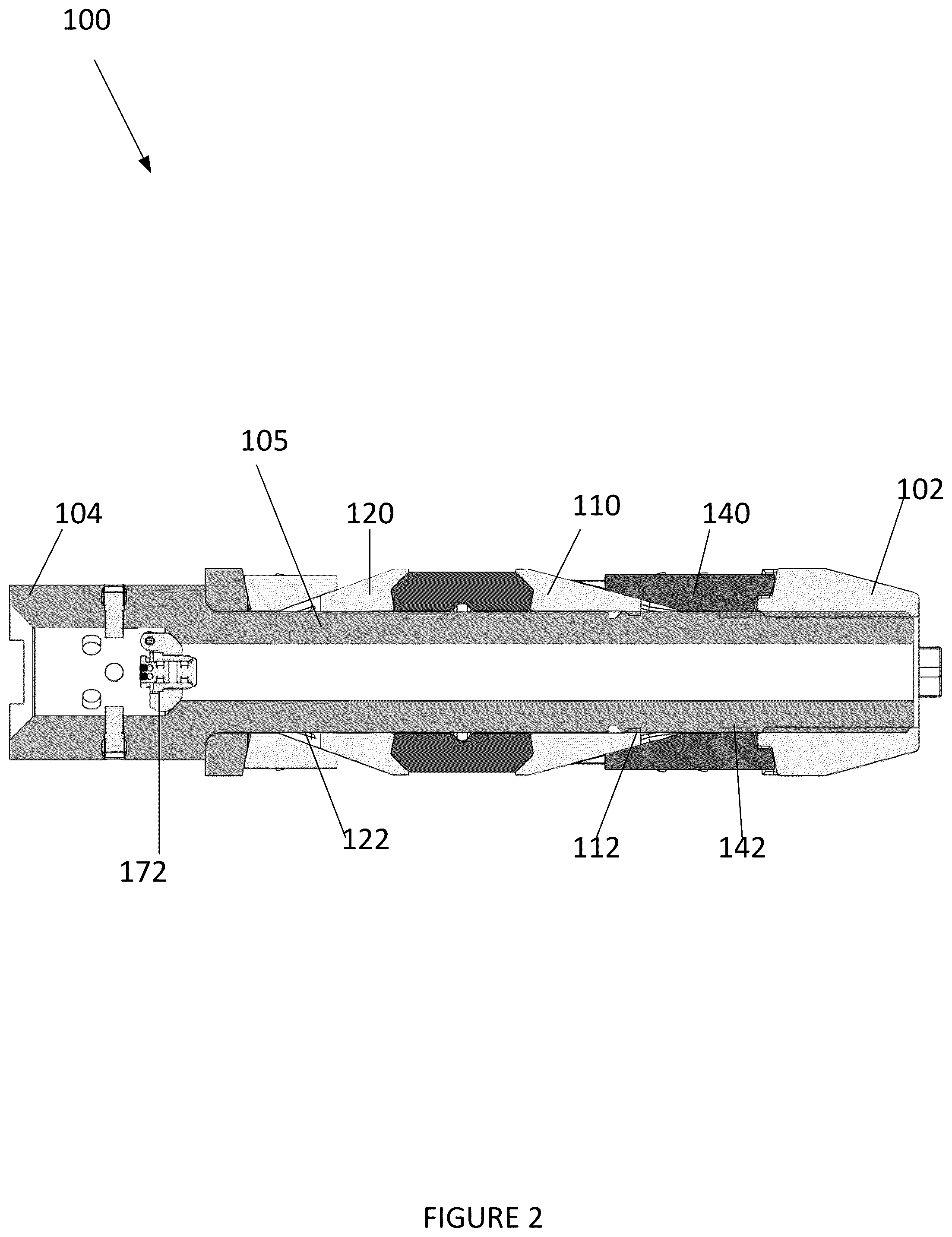 Patent US12305477 Figure 2 – Methods and systems for a frac plug