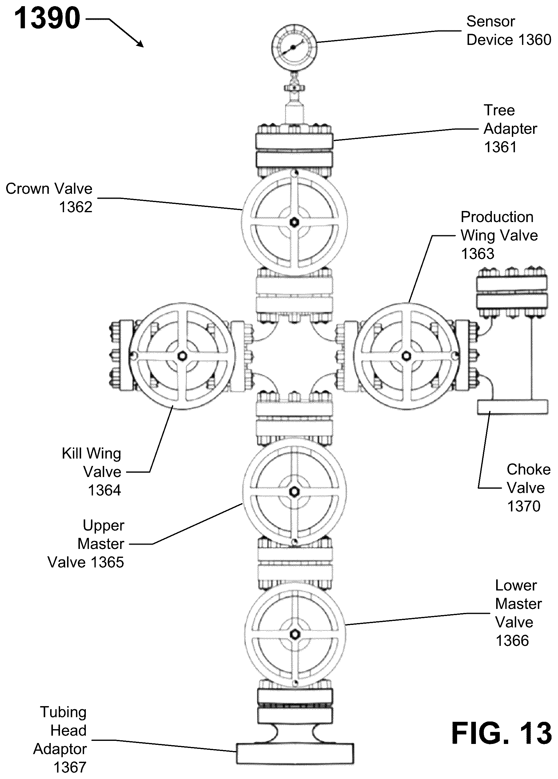 Patent US12305478 Figure 13 – Evaluating choke valve performance during subterranean field operations