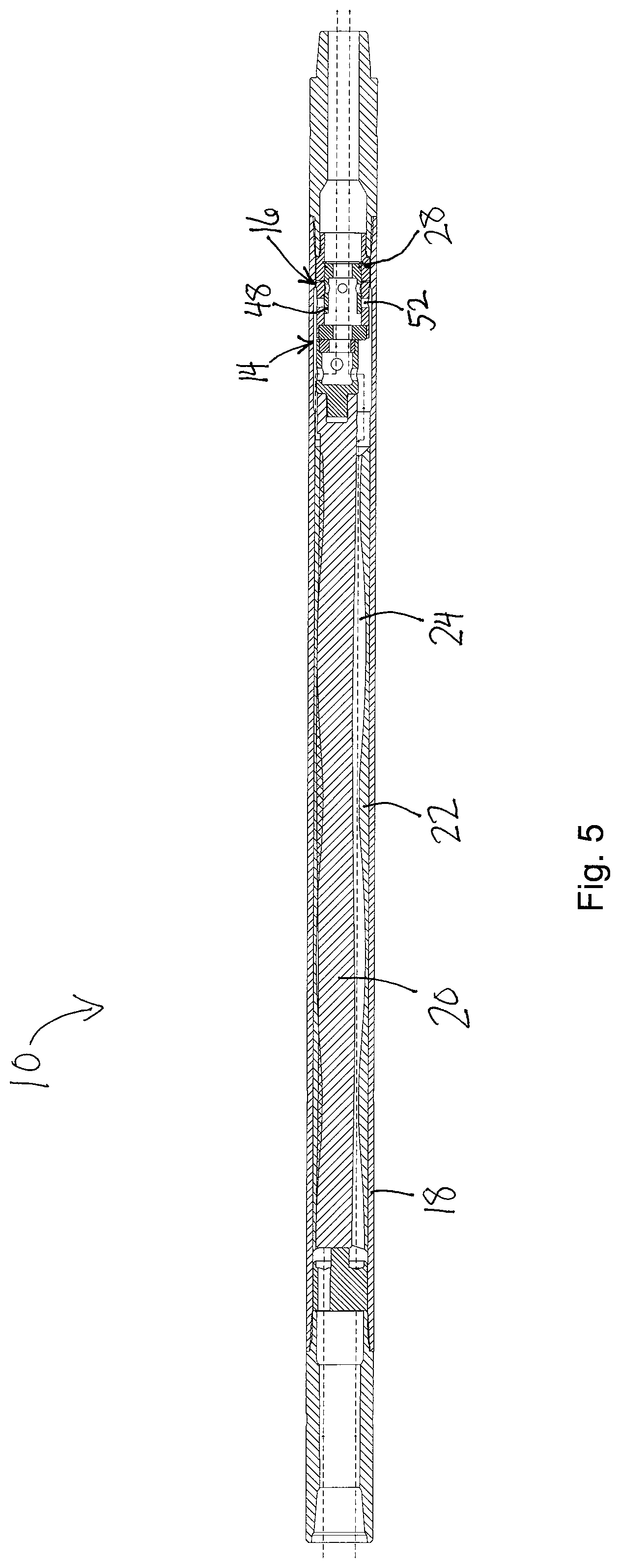 Patent US12305481 Figure 5 – Selectively activated friction reduction tool and method