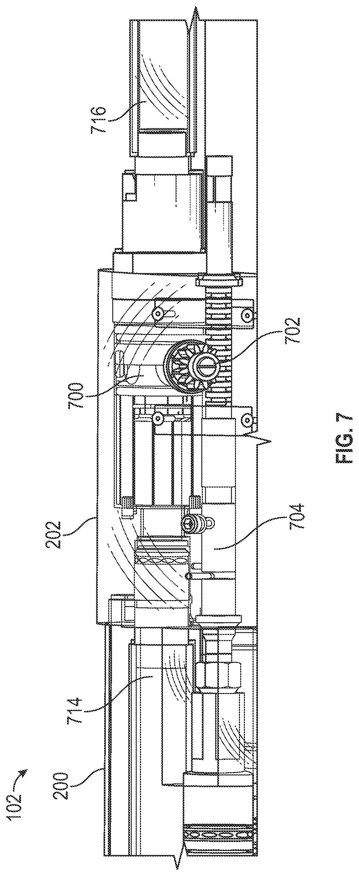 Patent US12305482 Figure 7 – Downhole shunt tube isolation valve system