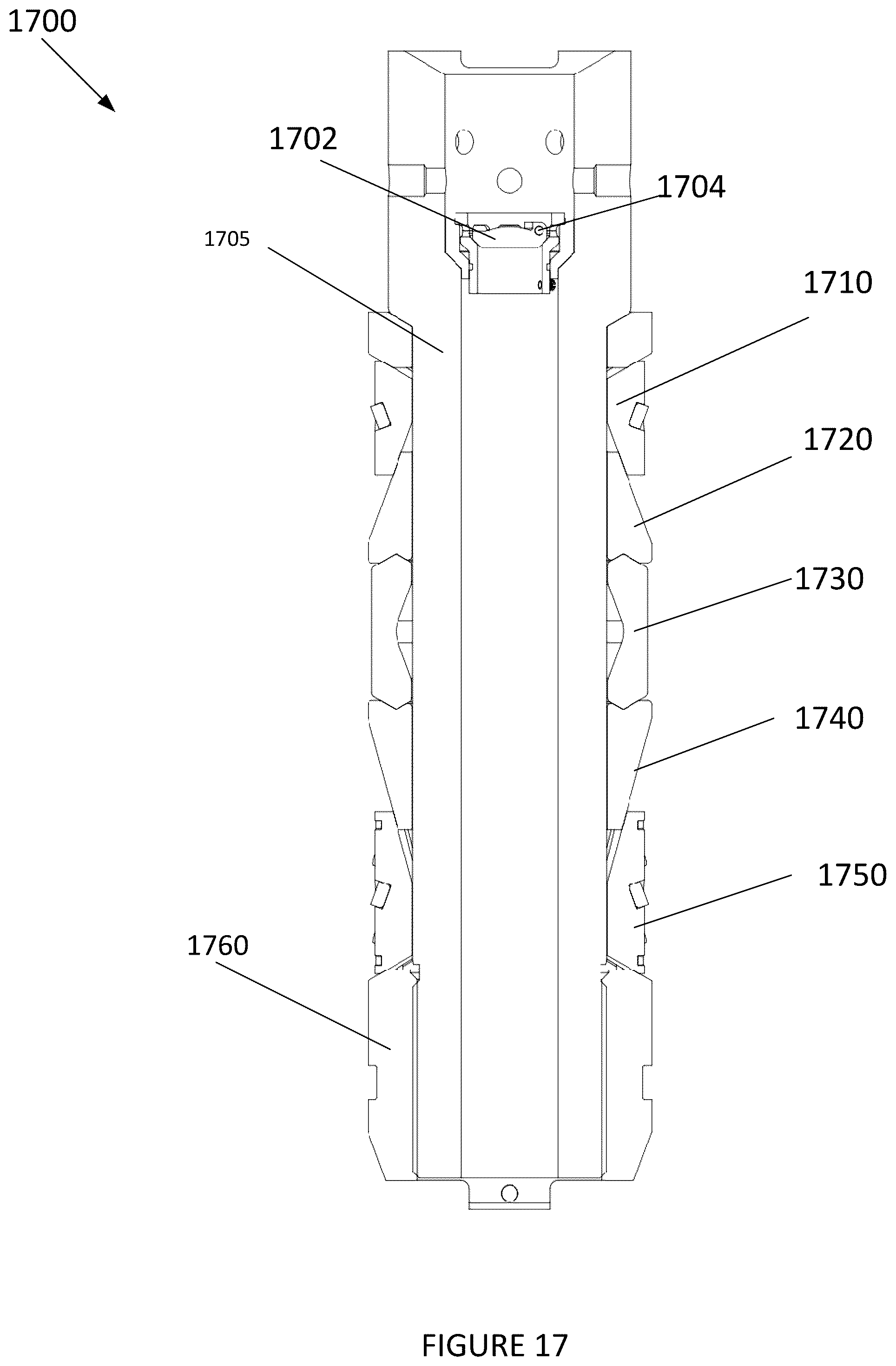 Patent US12305483 Figure 18 – Methods and systems for FRAC plugs and downhole tools