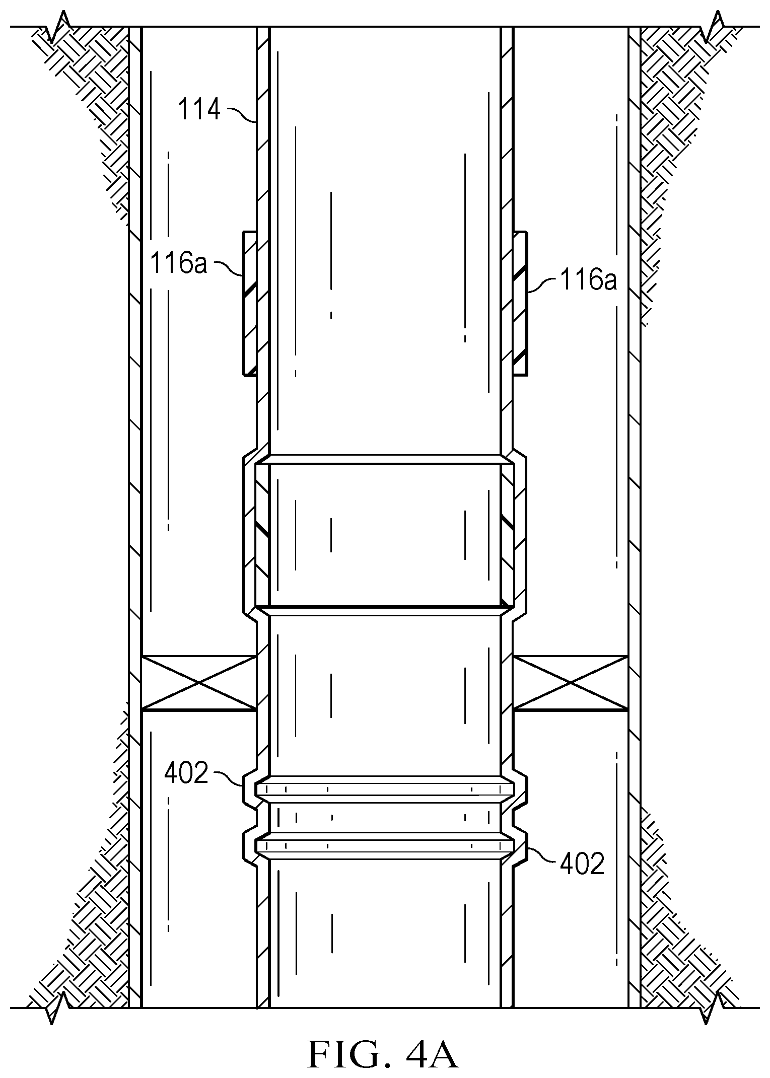 Patent US12305484 Figure 4 – Pre-positioning a meltable seal for plug and abandonment