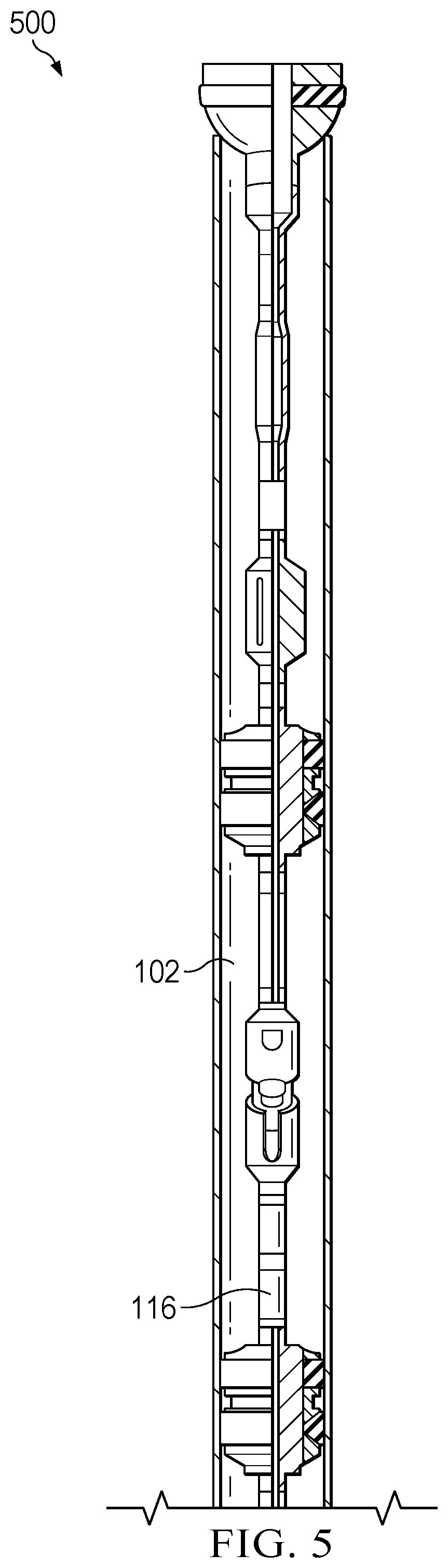 Patent US12305484 Figure 7 – Pre-positioning a meltable seal for plug and abandonment