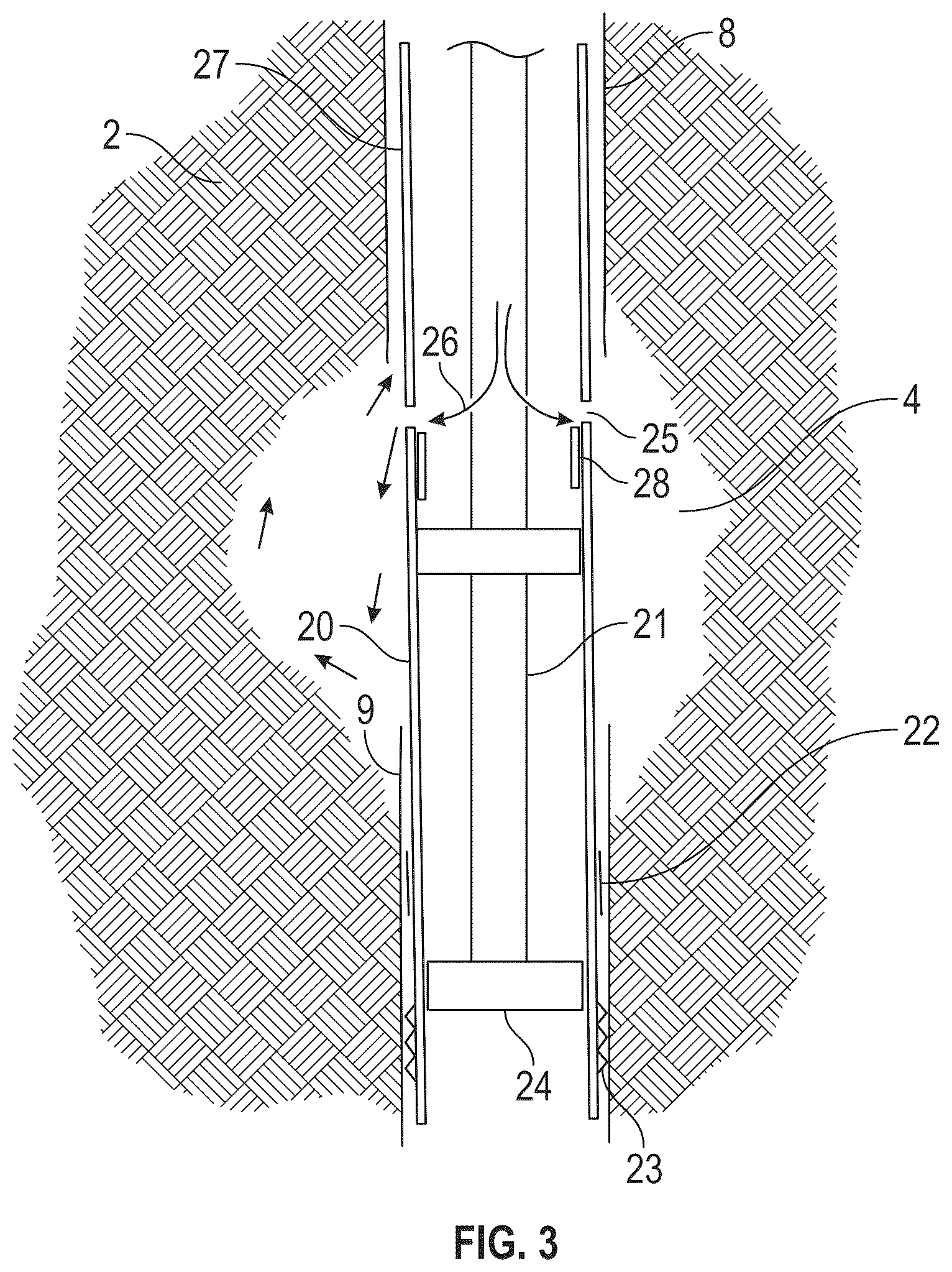 Patent US12305485 Figure 3 – Well collapse reconnect method
