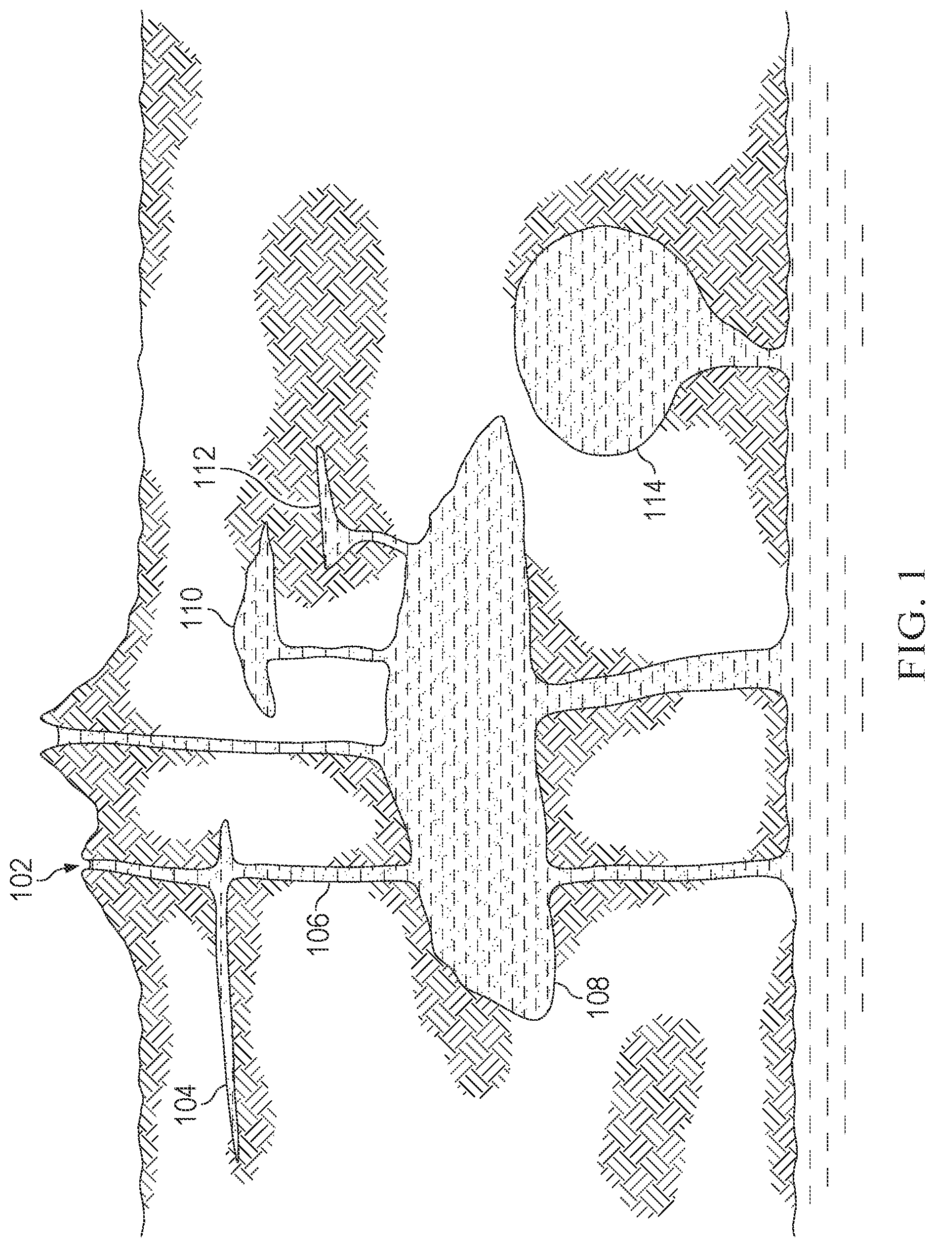Patent US12305486 Figure 1 – Wellbore for extracting heat from magma bodies