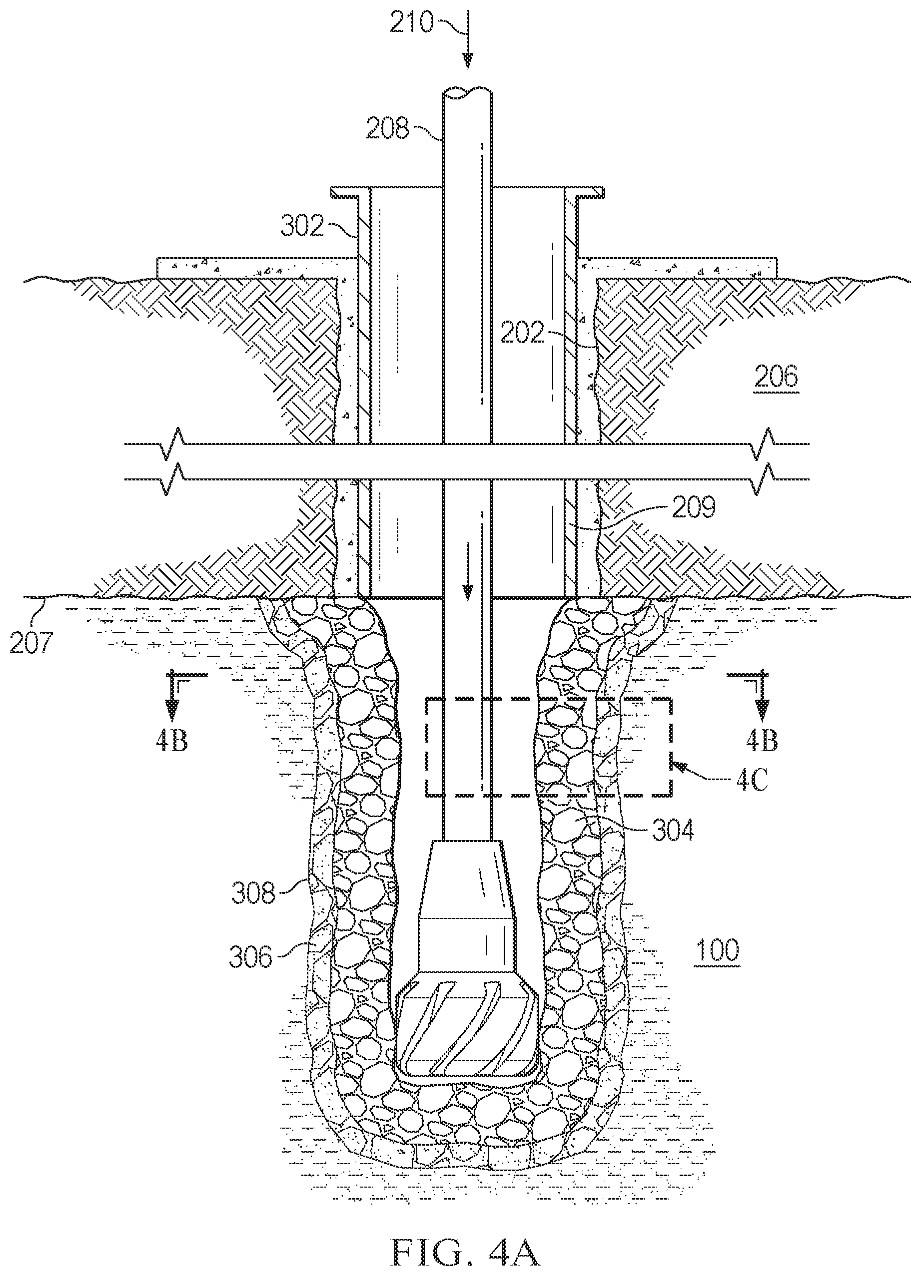 Patent US12305486 Figure 5 – Wellbore for extracting heat from magma bodies