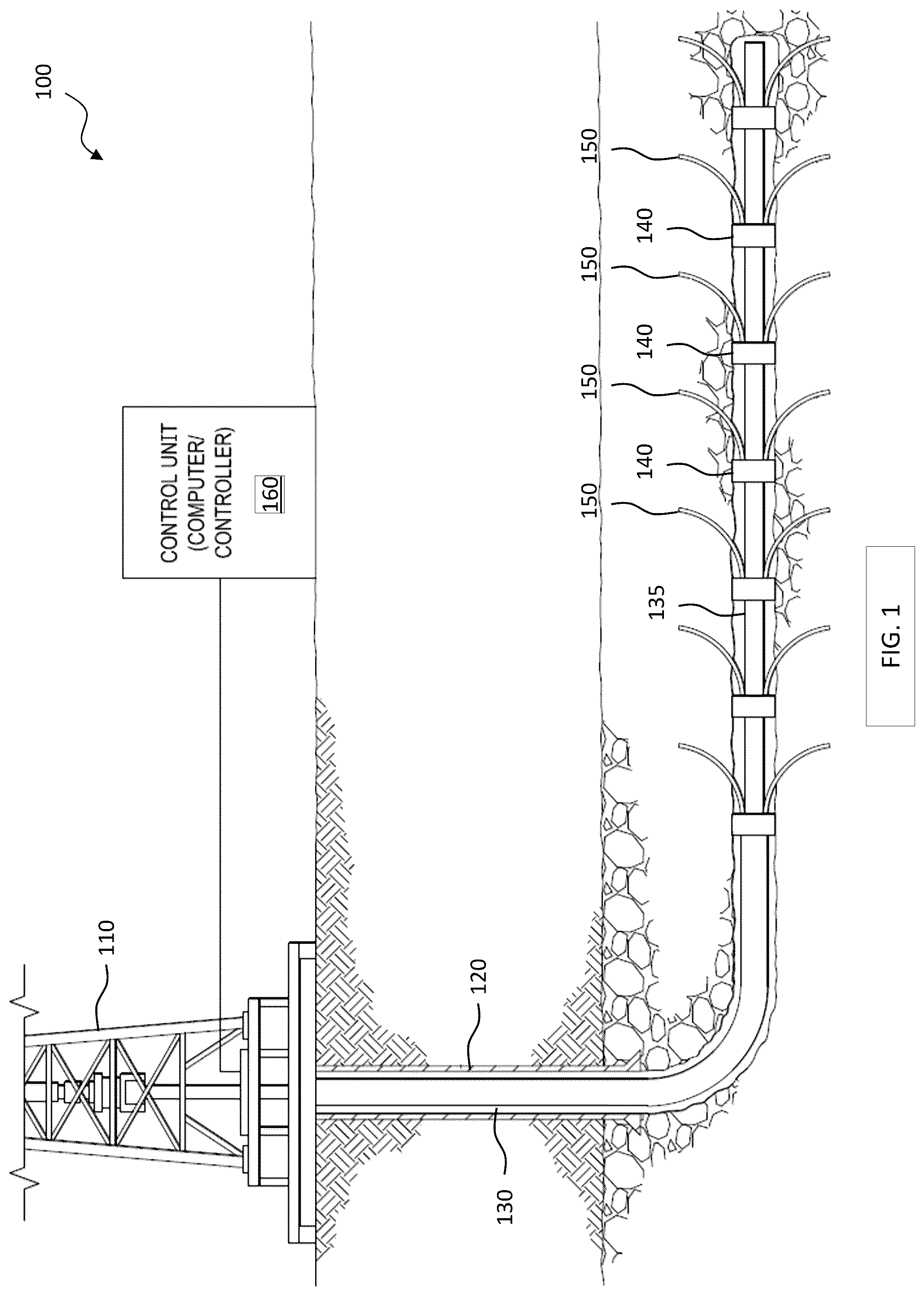 Patent US12305487 Figure 1 – Multilateral junction including a non-threaded-coupling