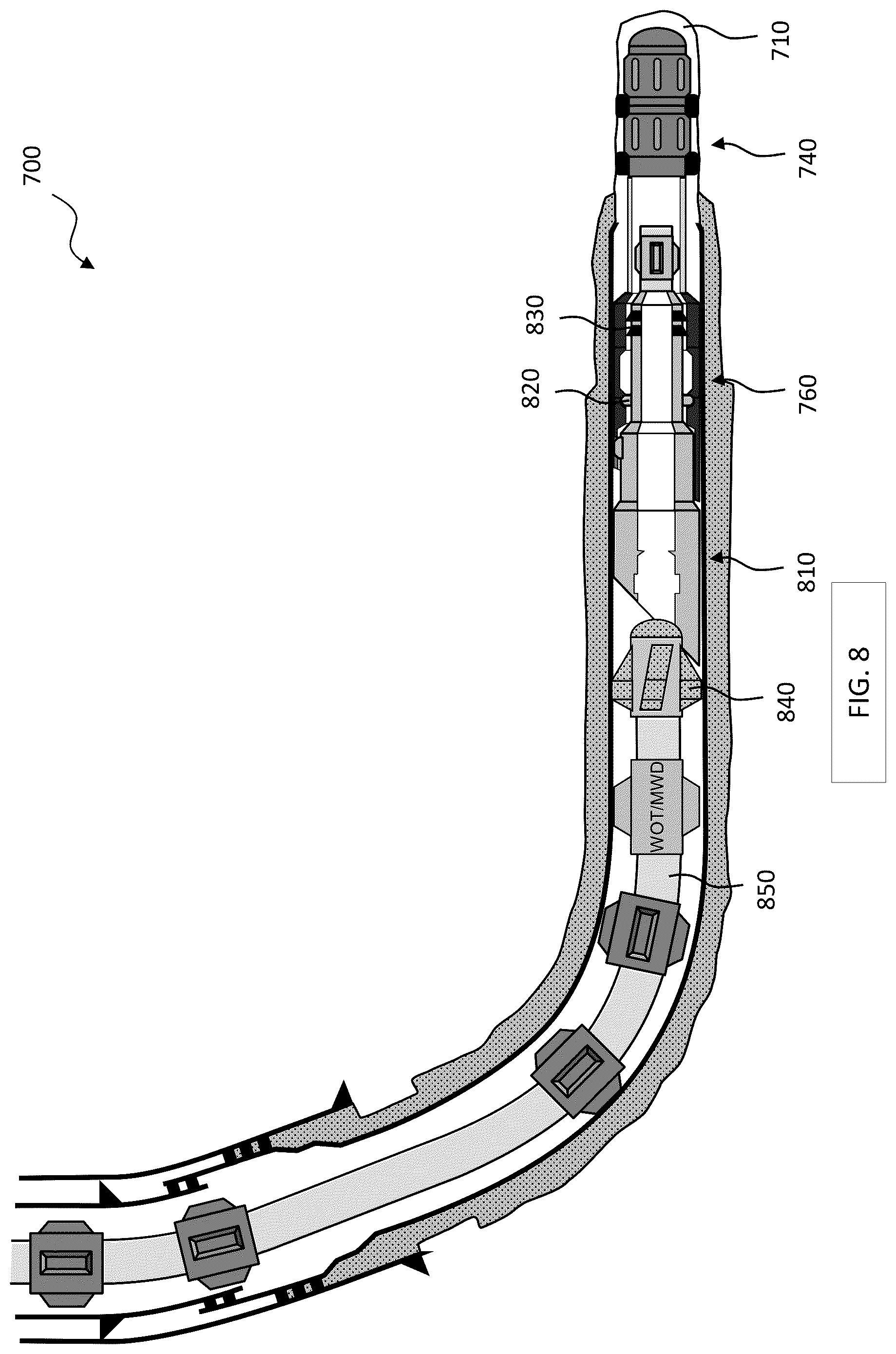Patent US12305487 Figure 19 – Multilateral junction including a non-threaded-coupling