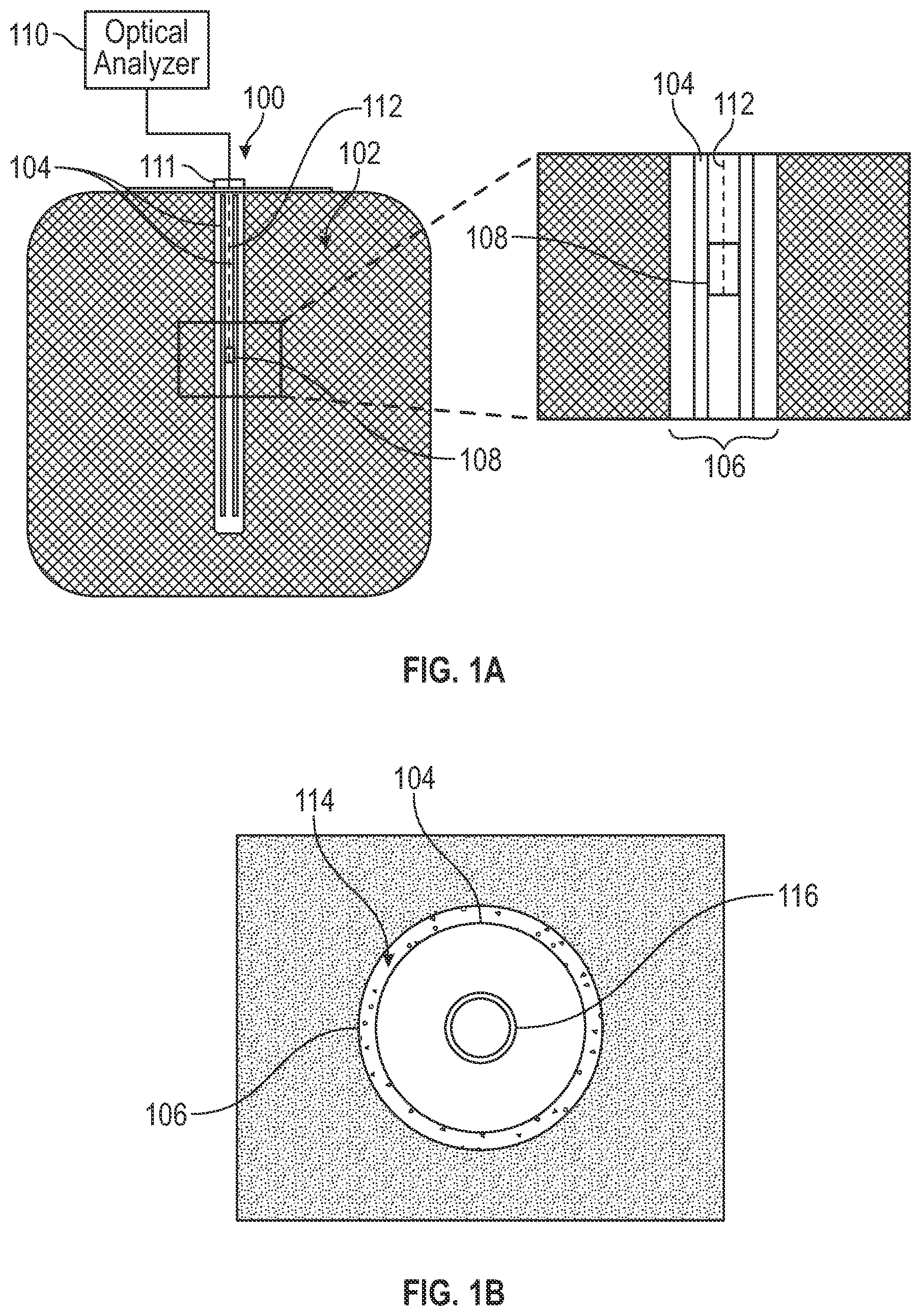 Patent US12305501 Figure 1 – Distributed fiber sensing in a packer for permanent casing and formation deformation monitoring
