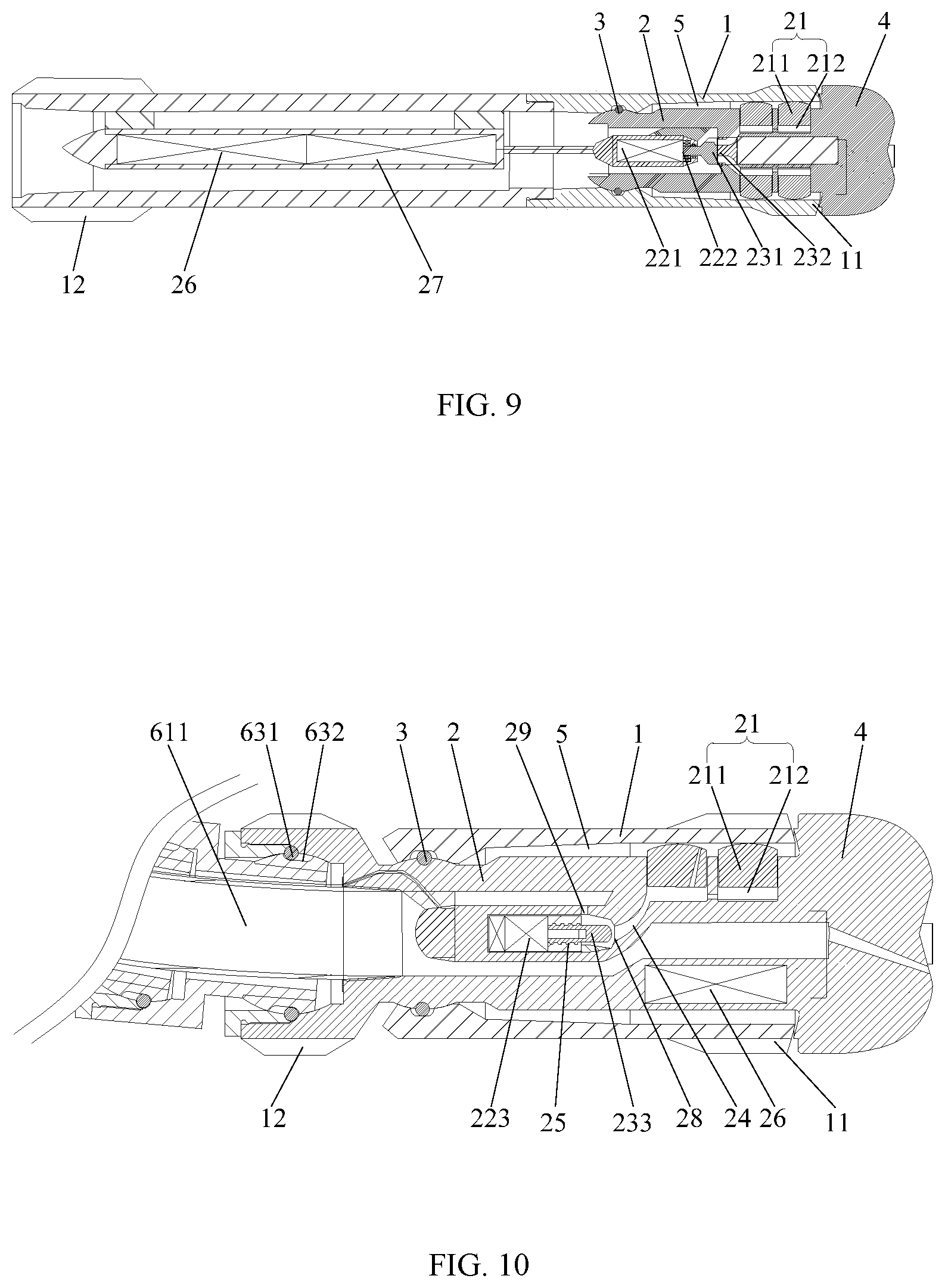 Patent US12305512 Figure 6 – Short-radius trajectory-controllable drilling tool and combined type steerable drilling tool