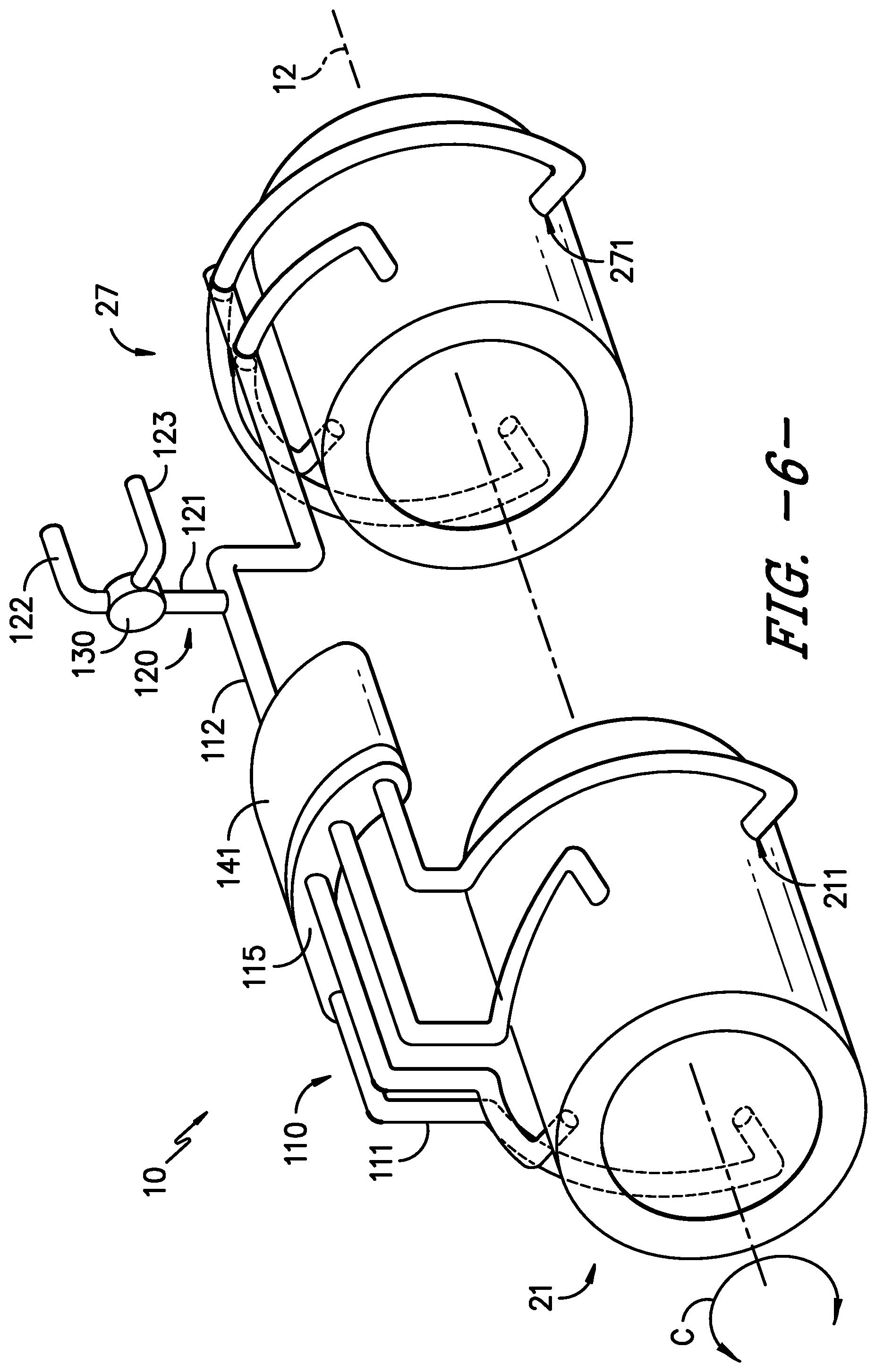 Patent US12305516 Figure 6 – Gas turbine engine with a fluid conduit system and a method of operating the same