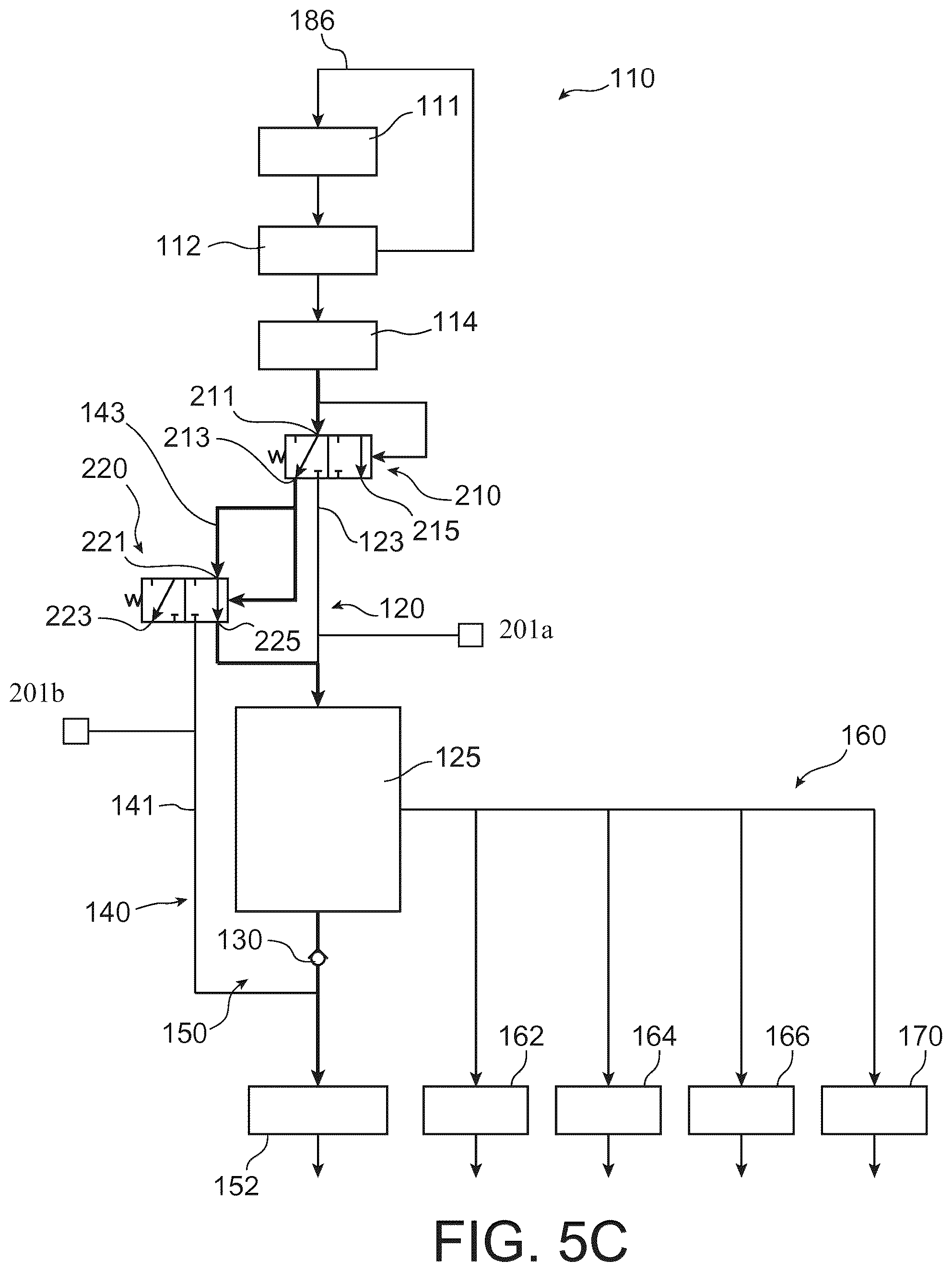 Patent US12305522 Figure 7 – Turbomachine lubrication system comprising a bypass for preferentially supplying lubricant to a low-speed reduction gear