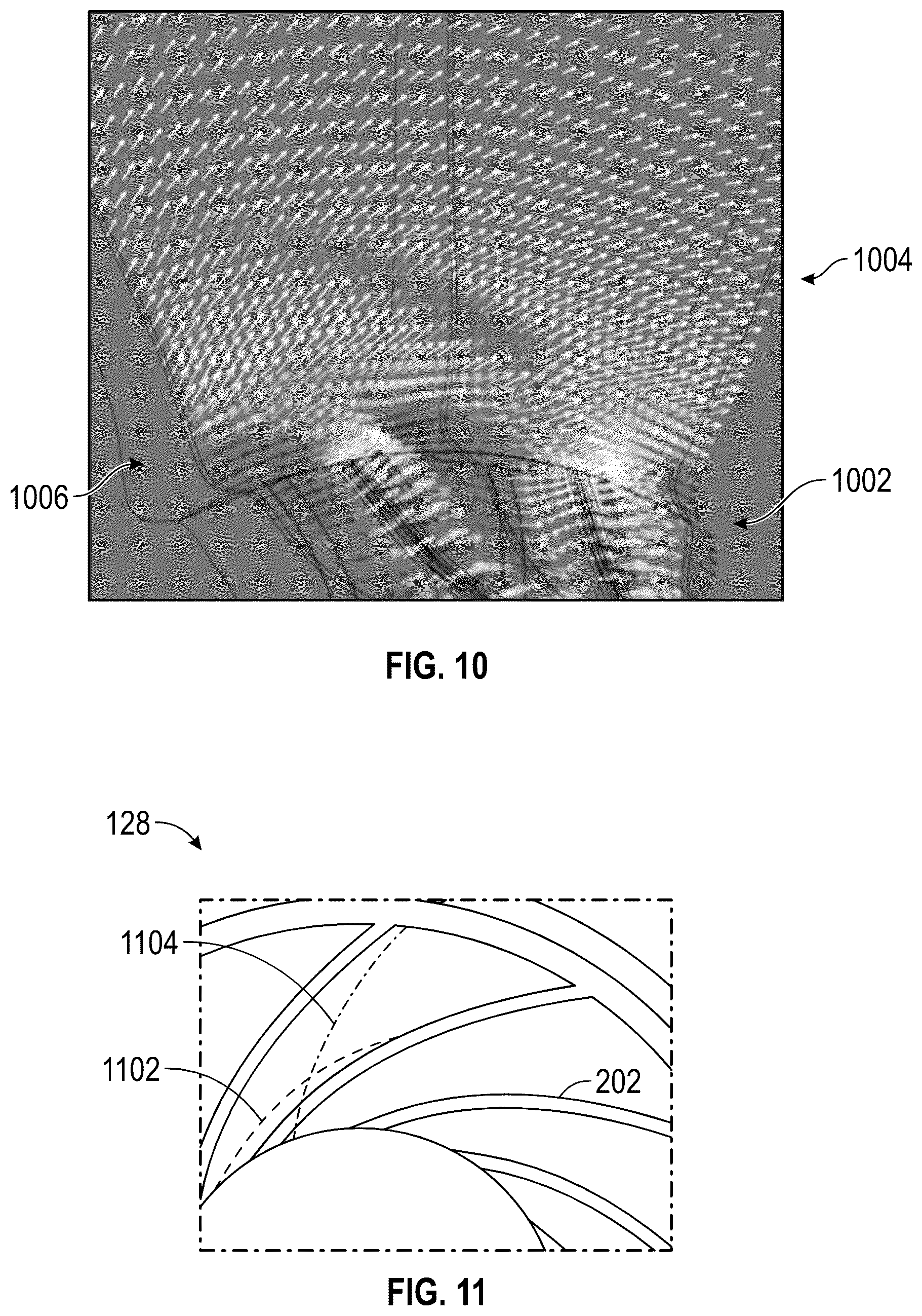 Patent US12305523 Figure 6 – Flow control structures for enhanced performance and turbomachines incorporating the same