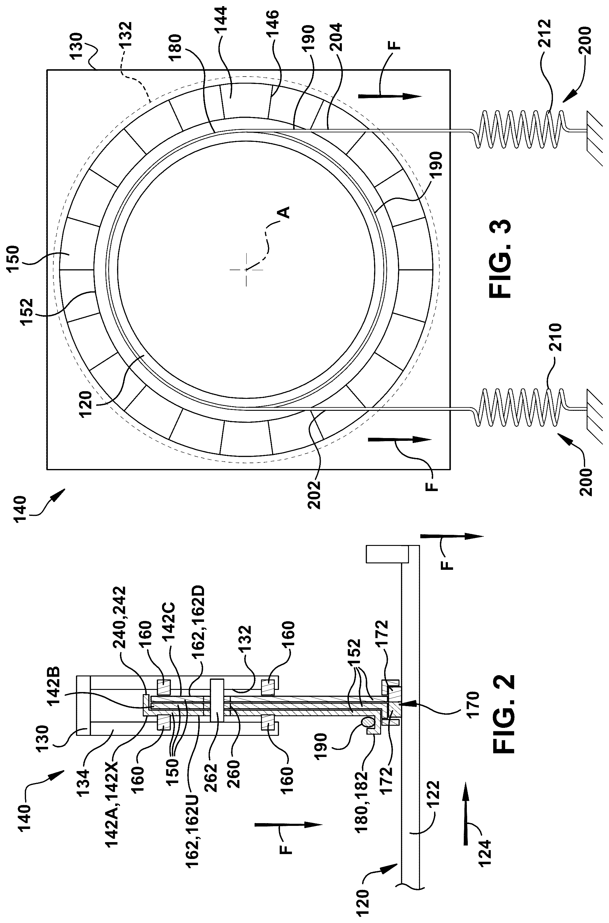 Patent US12305526 Figure 2 – Seal system using layers of seal segments forced into sealing engagement using tension cable