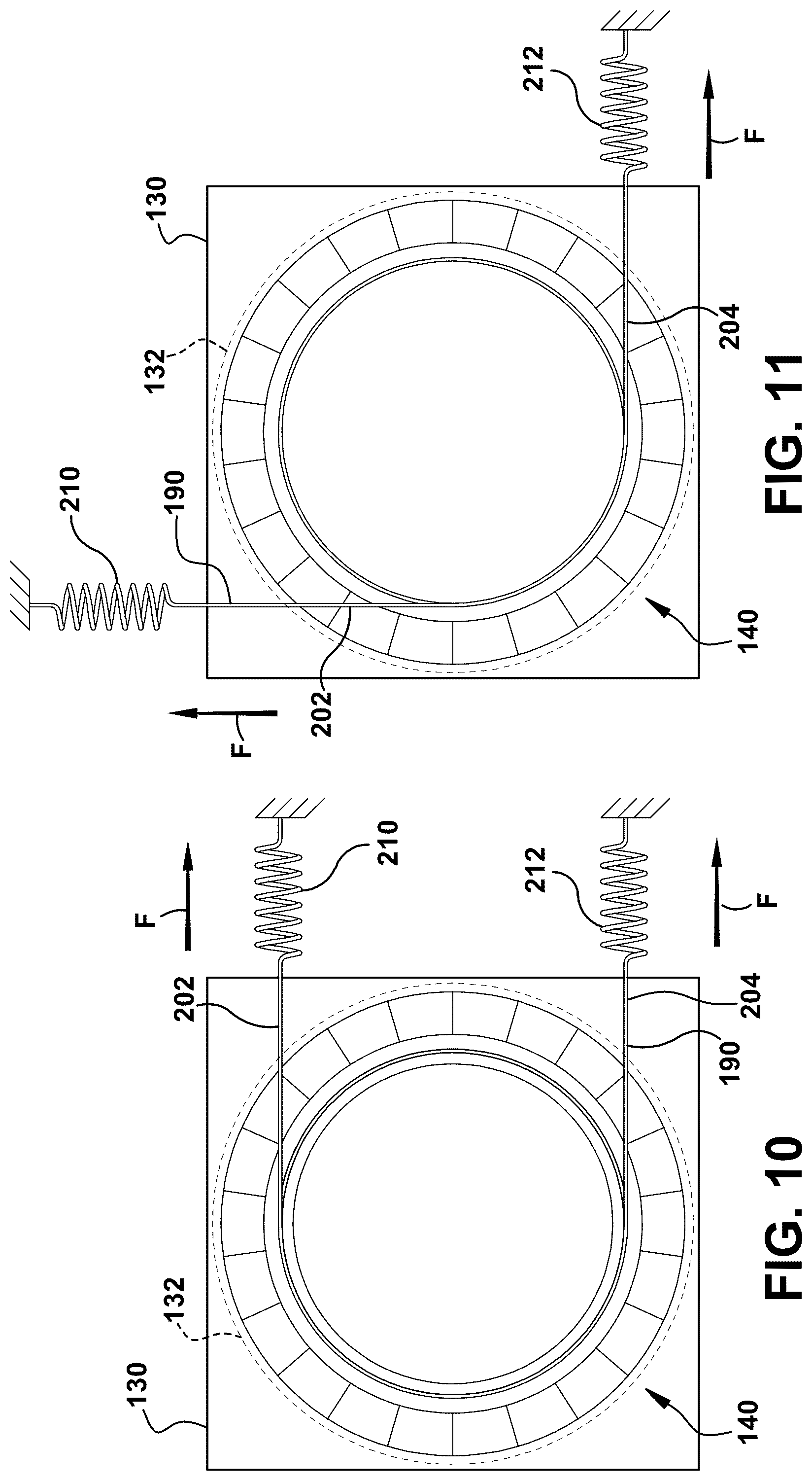 Patent US12305526 Figure 7 – Seal system using layers of seal segments forced into sealing engagement using tension cable